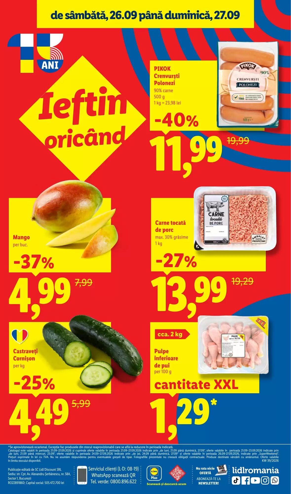 Catalogul cu oferte Lidl valabil de la 21.09.2026 - Pagina 96.