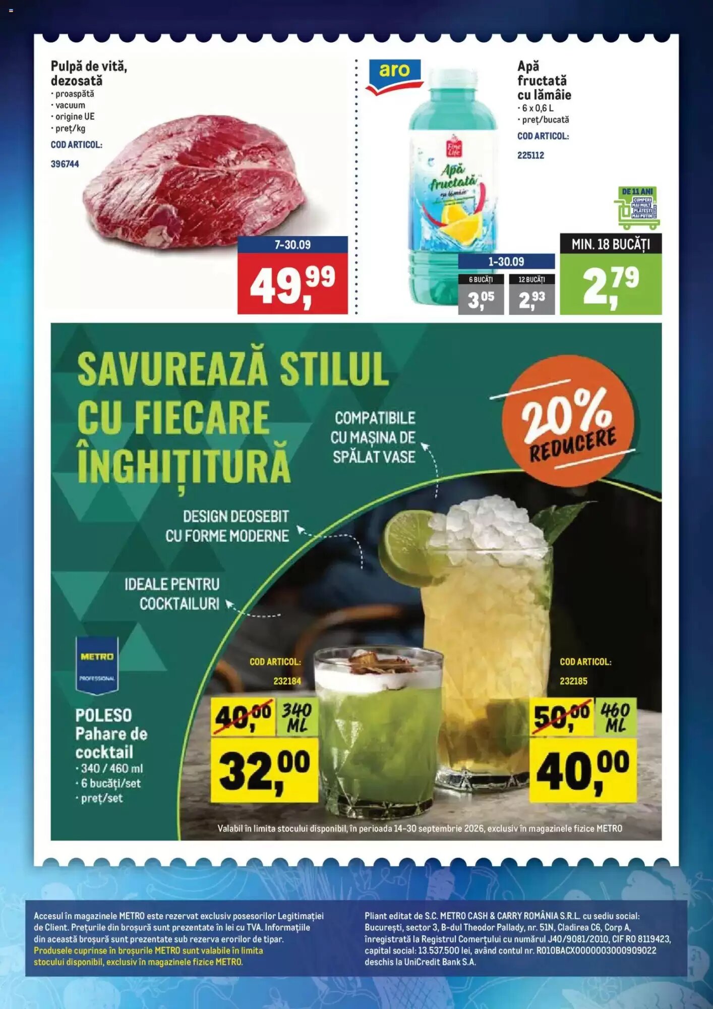 Catalogul cu oferte Metro valabil de la 22.09.2026 - Pagina 3.