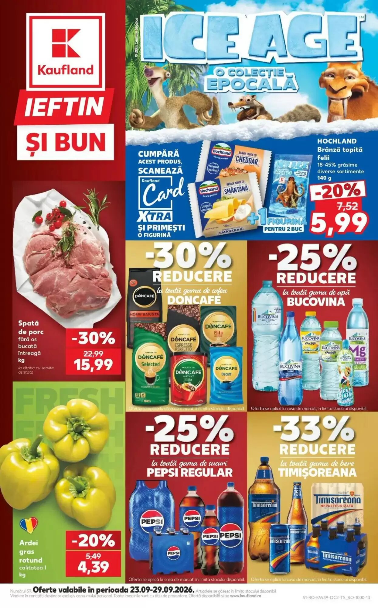 Catalogul cu oferte Kaufland valabil de la 23.09.2026 - Pagina 1.