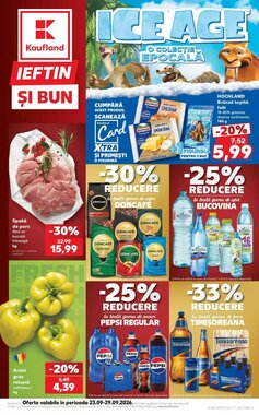 Catalogul cu oferte Kaufland valabil de la 23.09.2026
