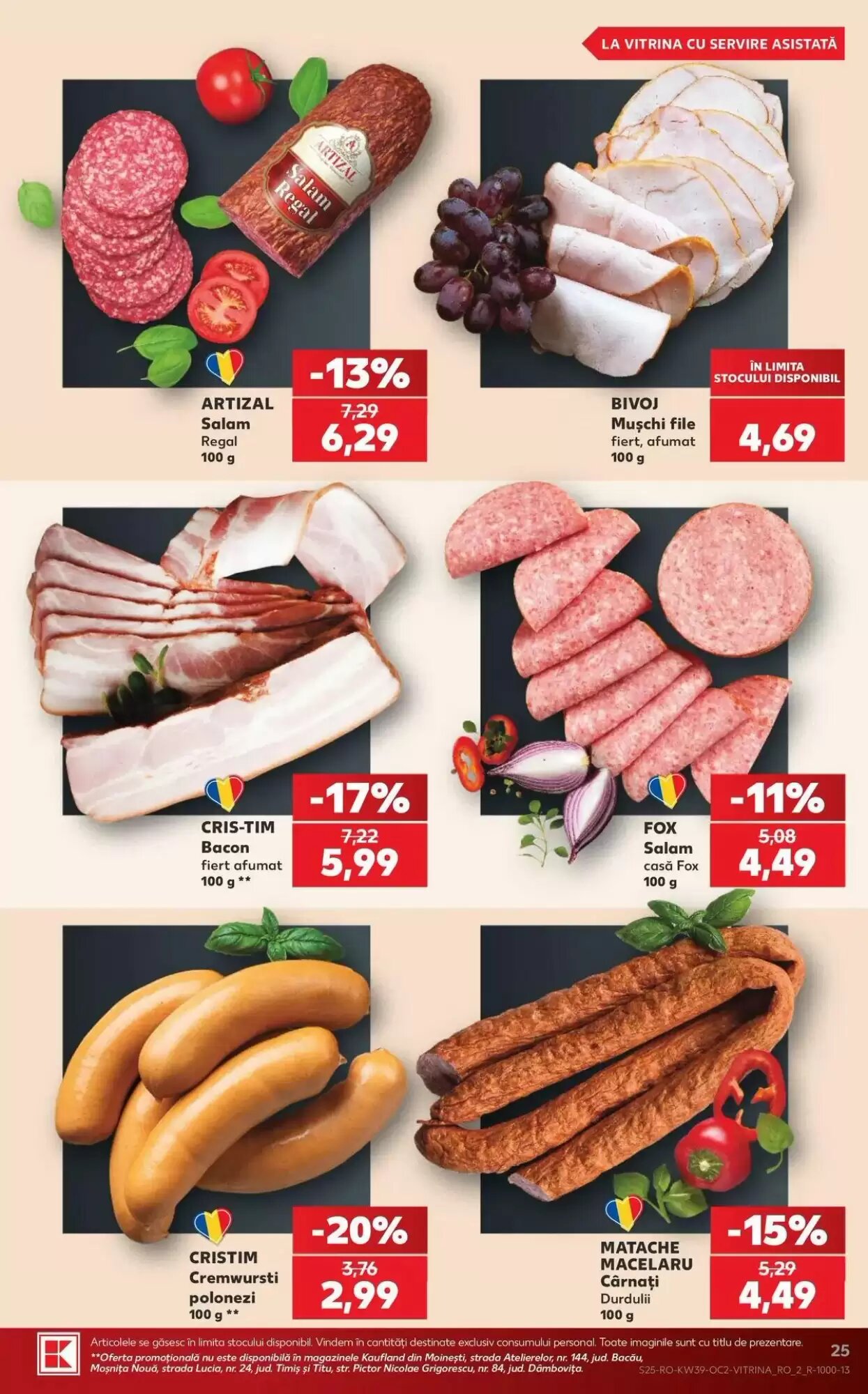 Catalogul cu oferte Kaufland valabil de la 23.09.2026 - Pagina 25.