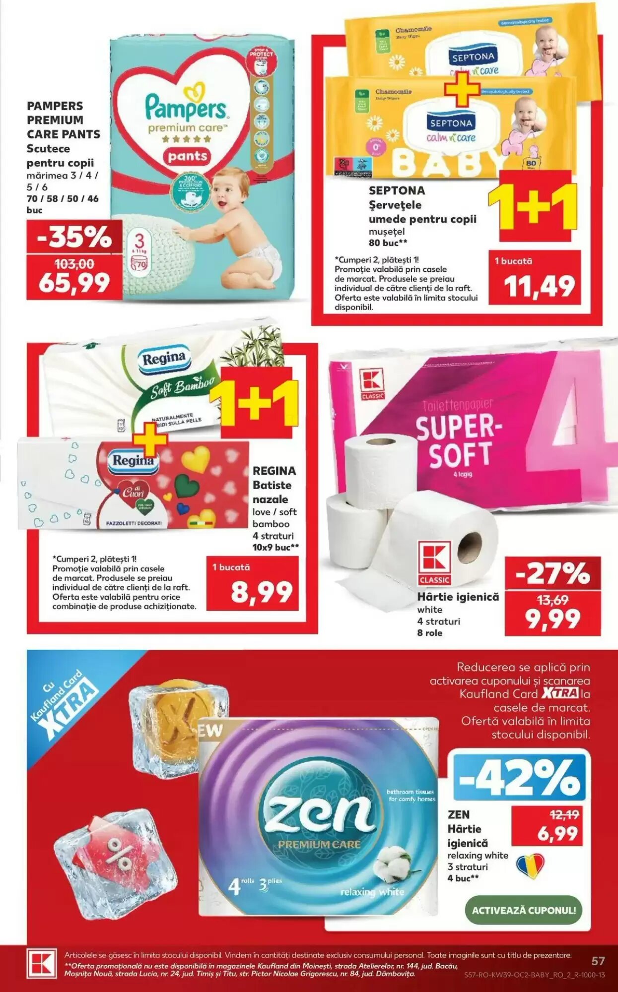 Catalogul cu oferte Kaufland valabil de la 23.09.2026 - Pagina 57.
