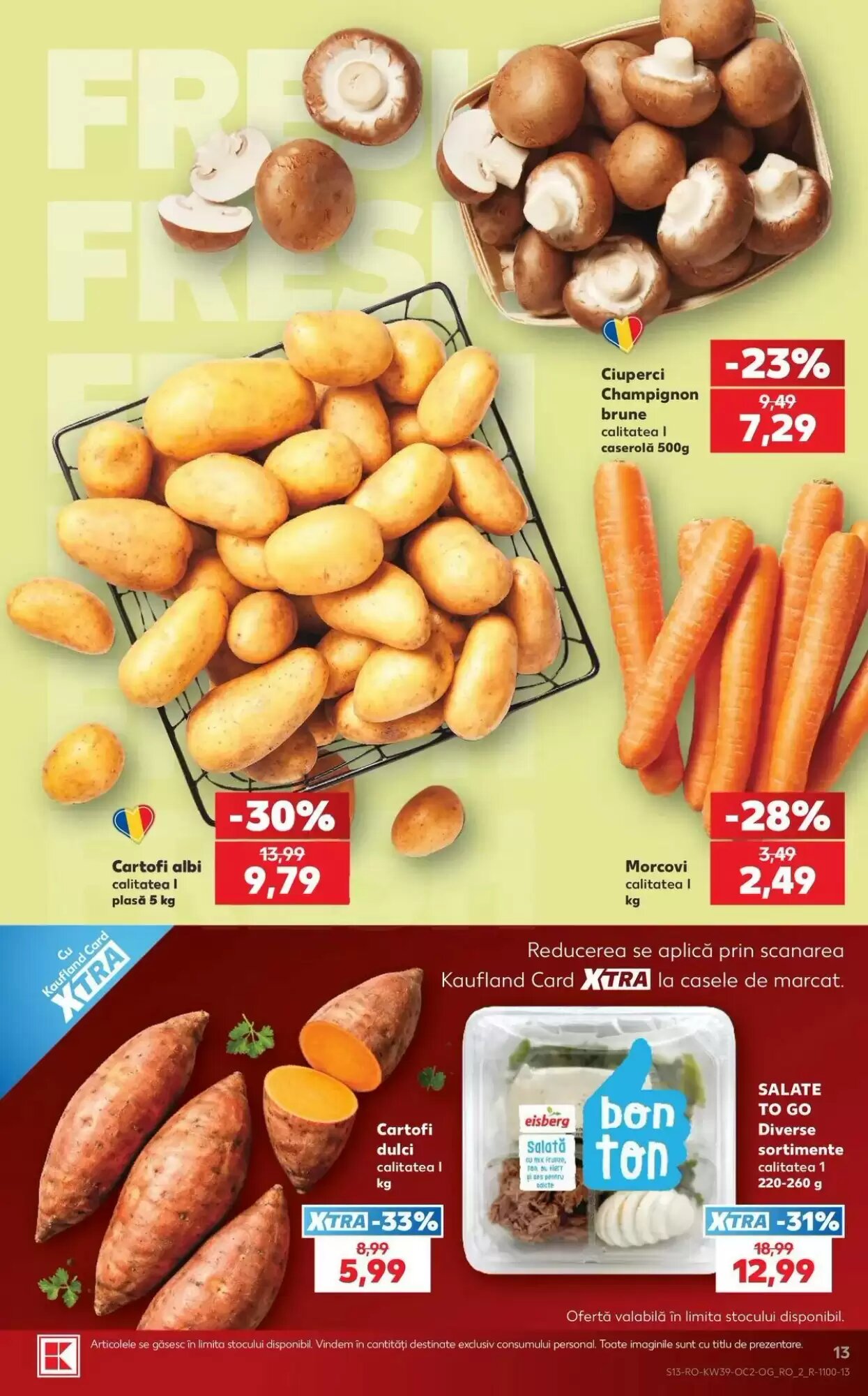 Catalogul cu oferte Kaufland valabil de la 23.09.2026 - Pagina 13.