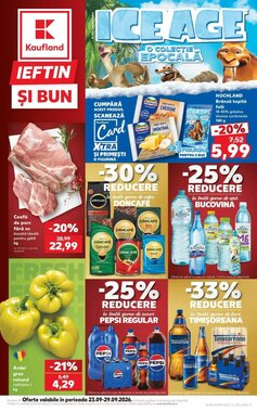 Catalogul cu oferte Kaufland valabil de la 23.09.2026