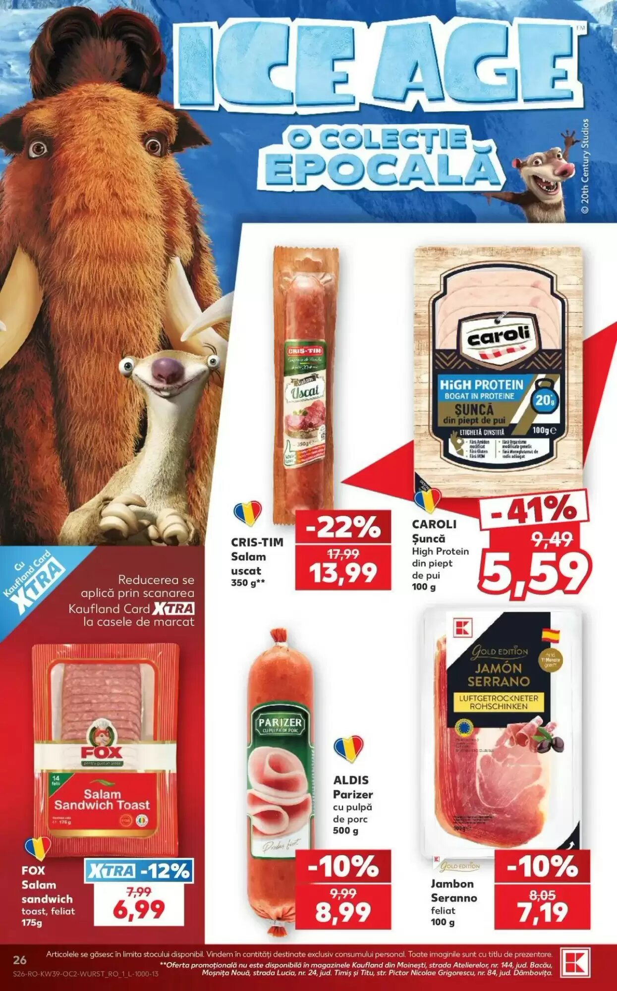 Catalogul cu oferte Kaufland valabil de la 23.09.2026 - Pagina 26.