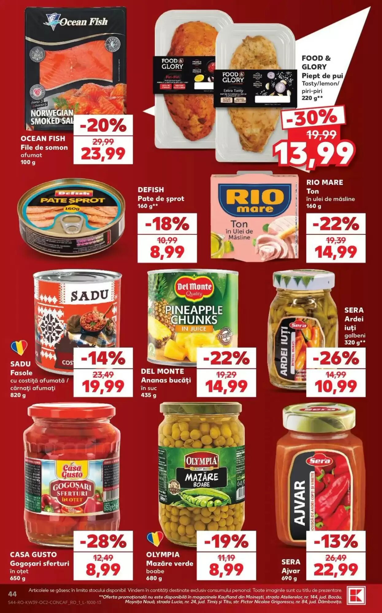 Catalogul cu oferte Kaufland valabil de la 23.09.2026 - Pagina 44.