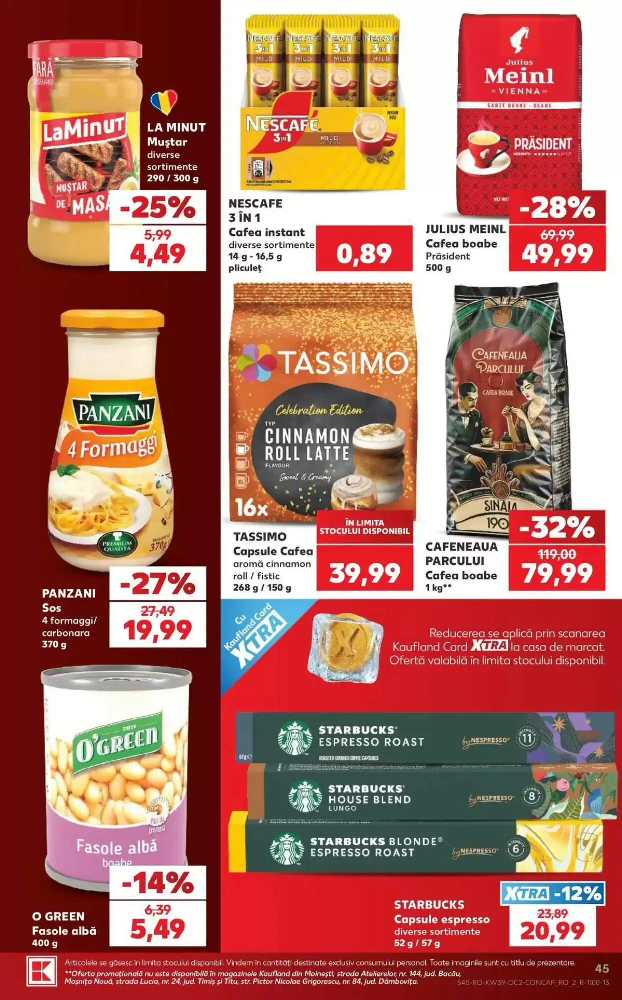 Catalogul cu oferte Kaufland valabil de la 23.09.2026 - Pagina 45.