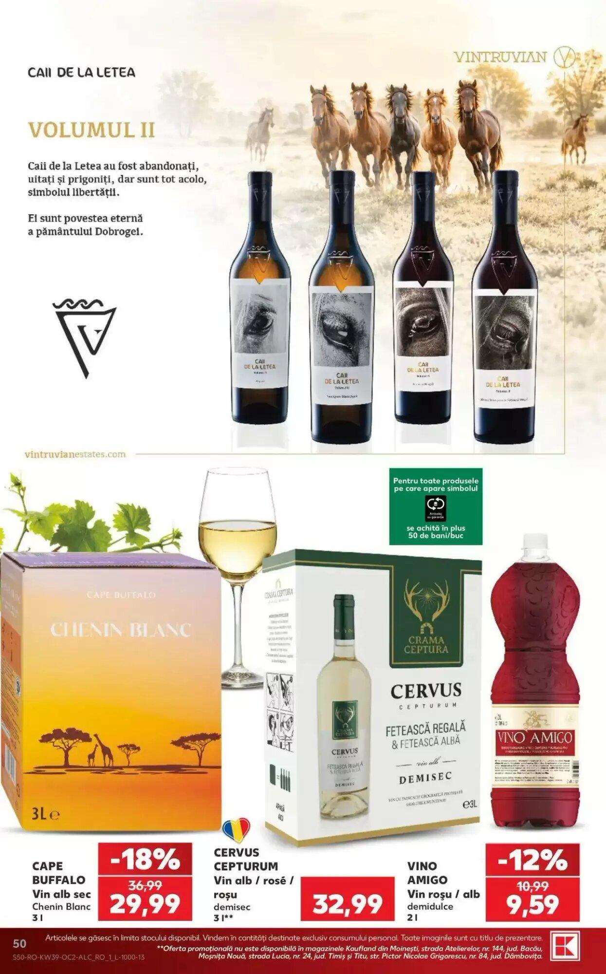 Catalogul cu oferte Kaufland valabil de la 23.09.2026 - Pagina 50.