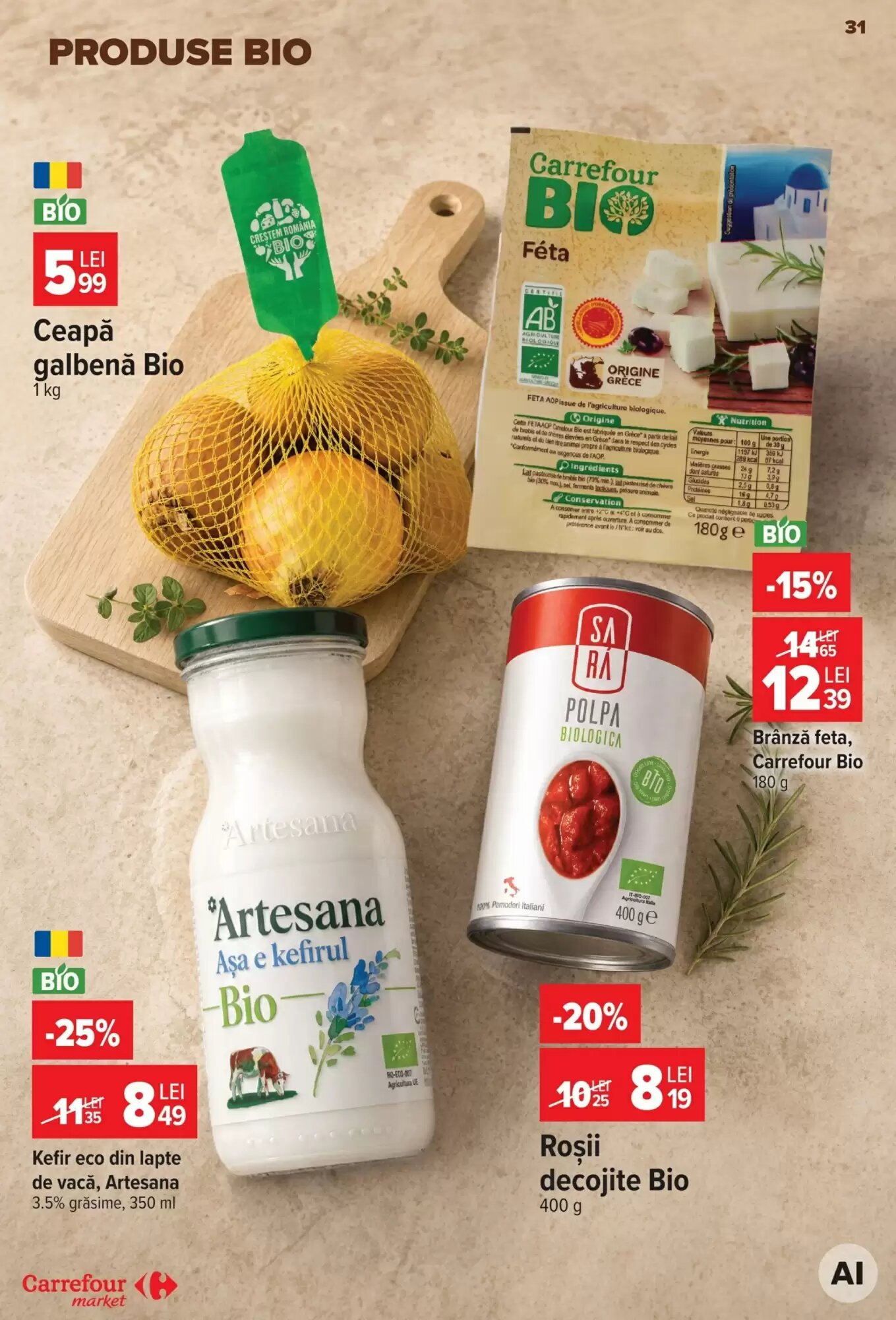 Catalogul cu oferte Carrefour Market valabil de la 23.09.2026 - Pagina 31.