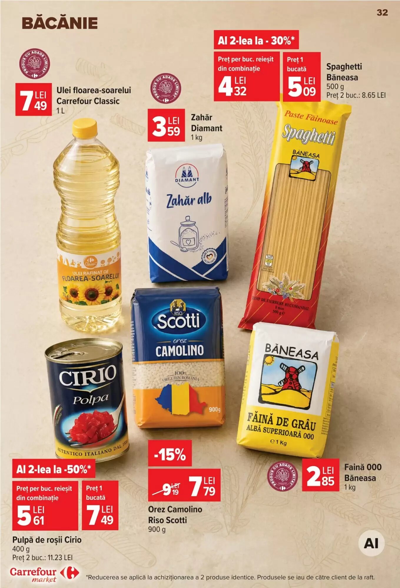 Catalogul cu oferte Carrefour Market valabil de la 23.09.2026 - Pagina 32.