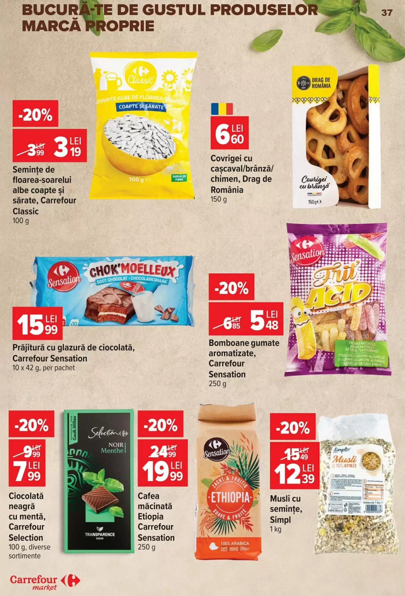 Catalogul cu oferte Carrefour Market valabil de la 23.09.2026 - Pagina 37.