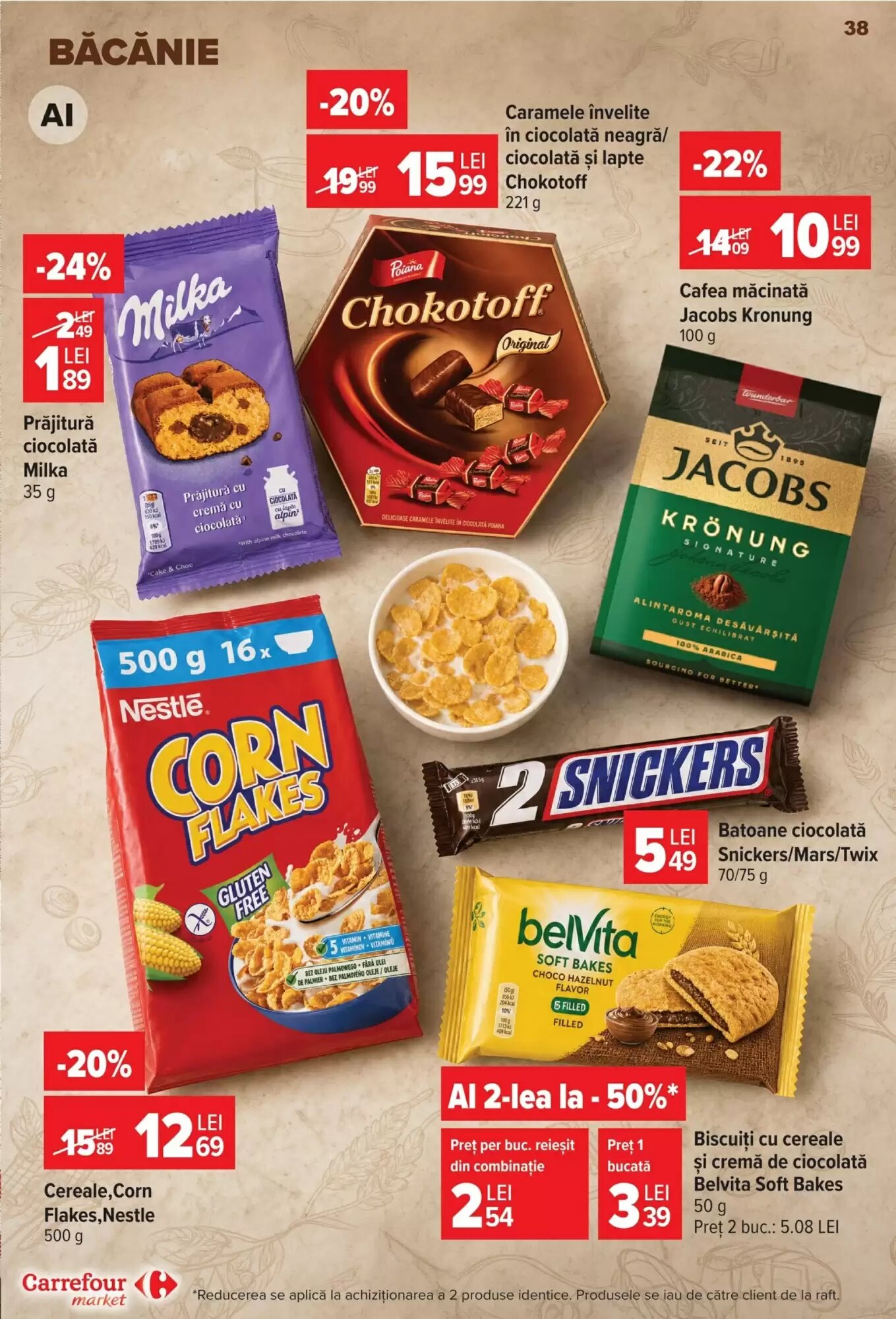 Catalogul cu oferte Carrefour Market valabil de la 23.09.2026 - Pagina 38.