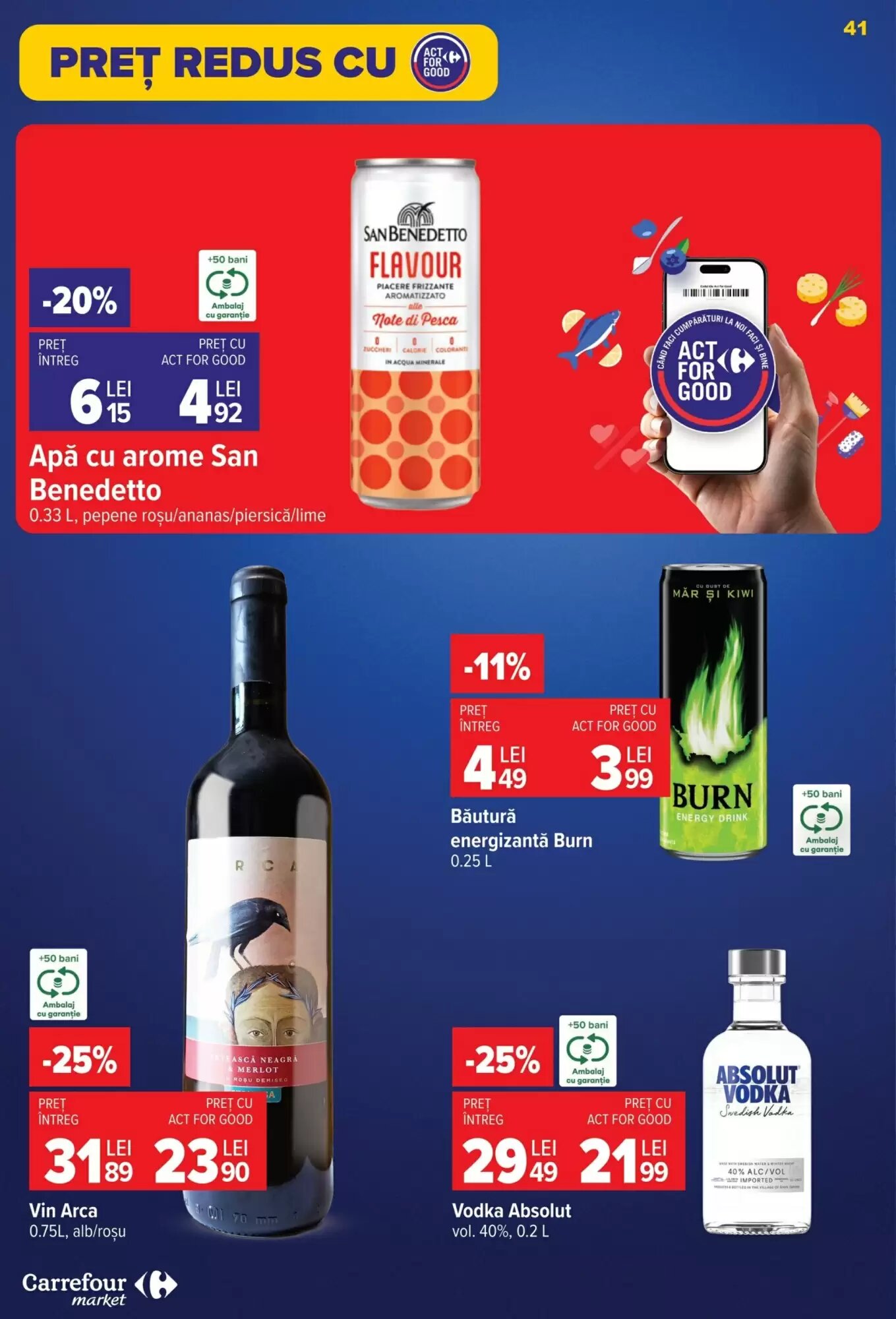 Catalogul cu oferte Carrefour Market valabil de la 23.09.2026 - Pagina 41.