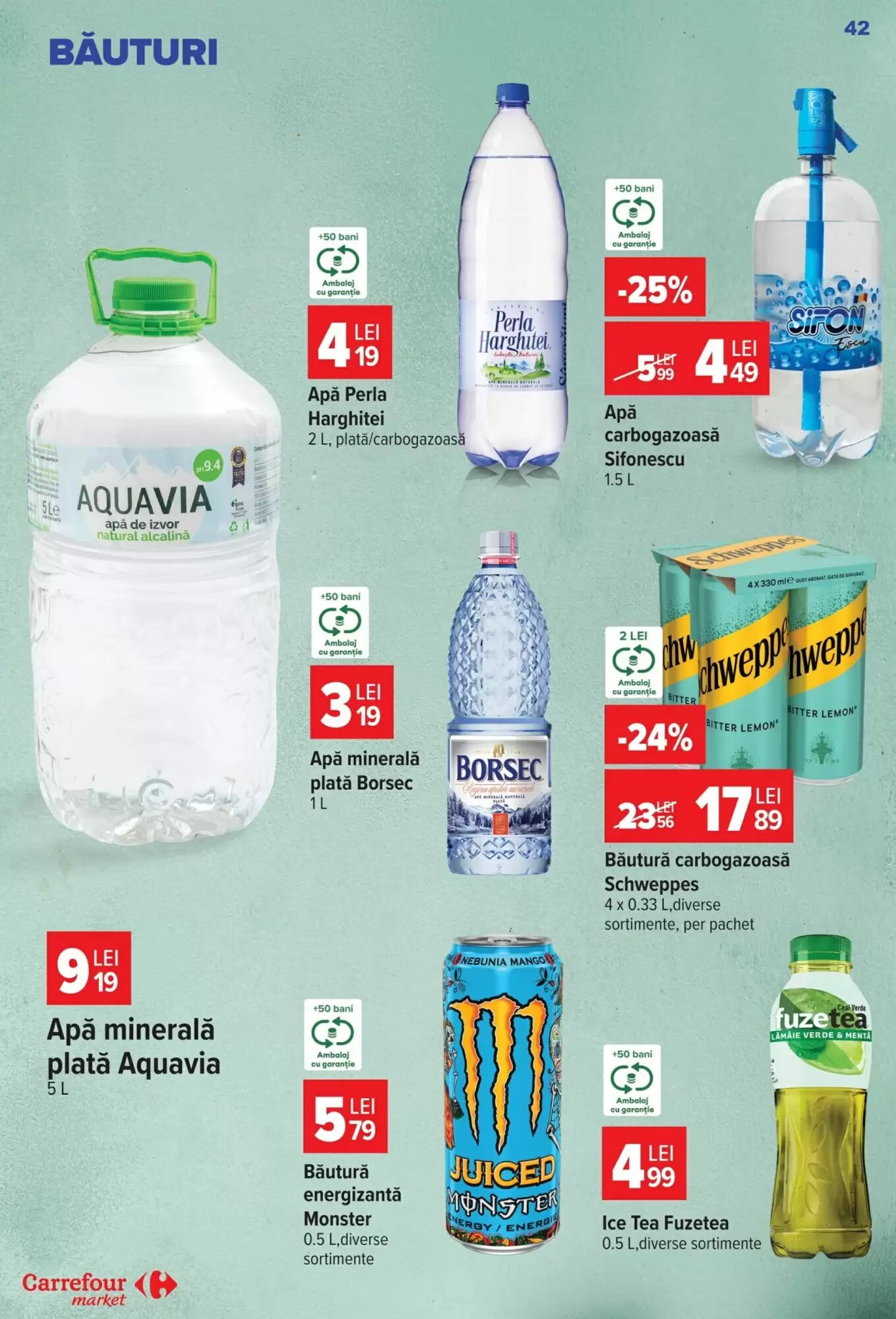 Catalogul cu oferte Carrefour Market valabil de la 23.09.2026 - Pagina 42.