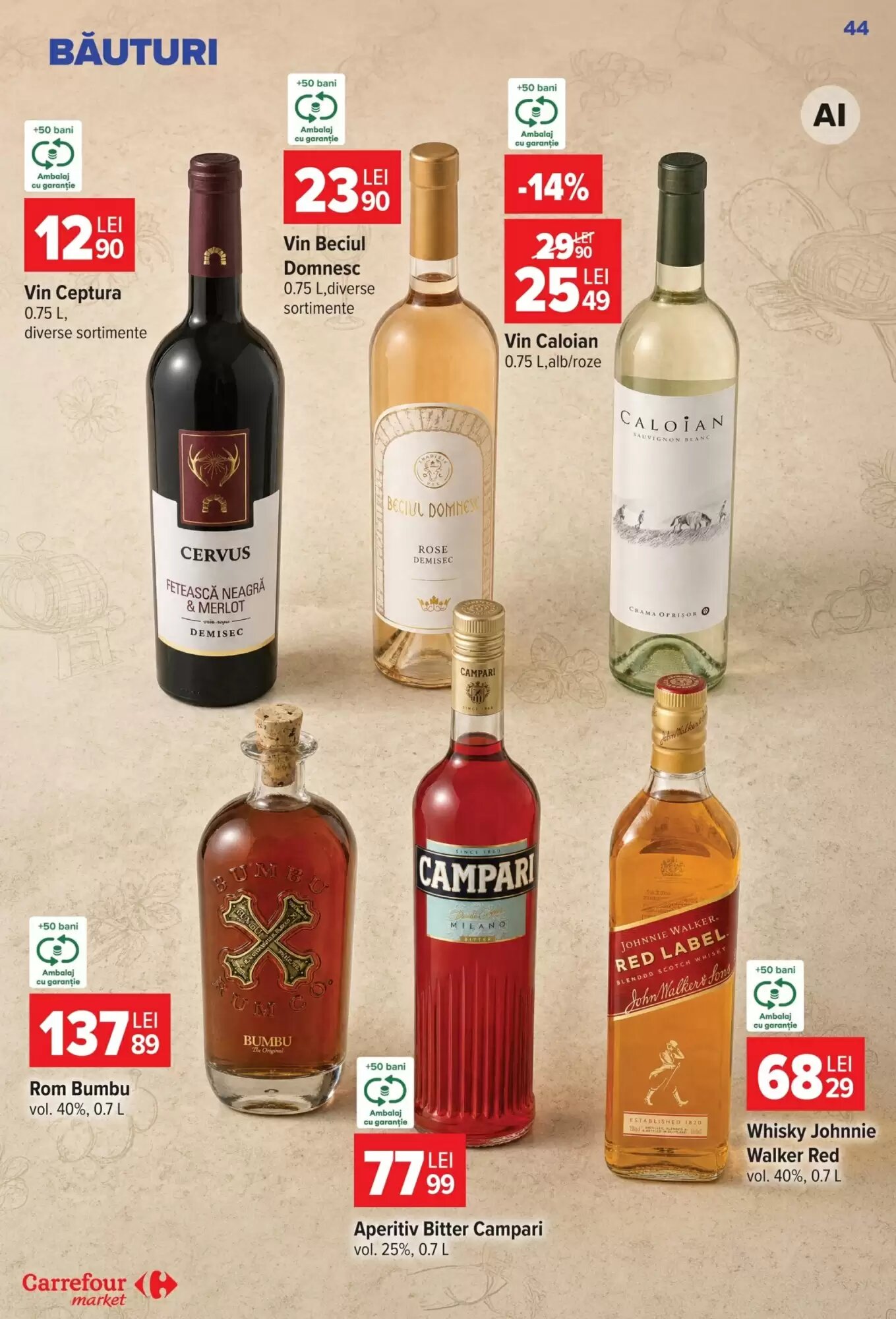 Catalogul cu oferte Carrefour Market valabil de la 23.09.2026 - Pagina 44.