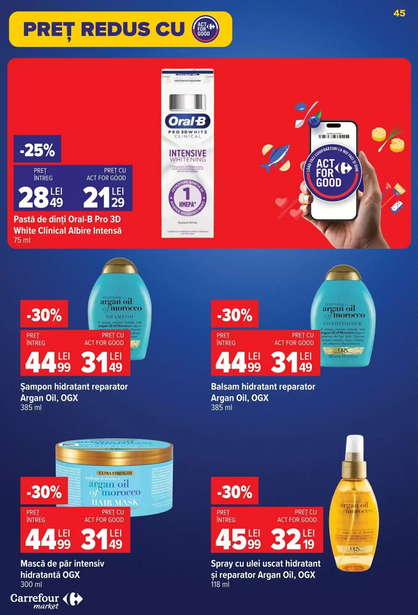 Catalogul cu oferte Carrefour Market valabil de la 23.09.2026 - Pagina 45.
