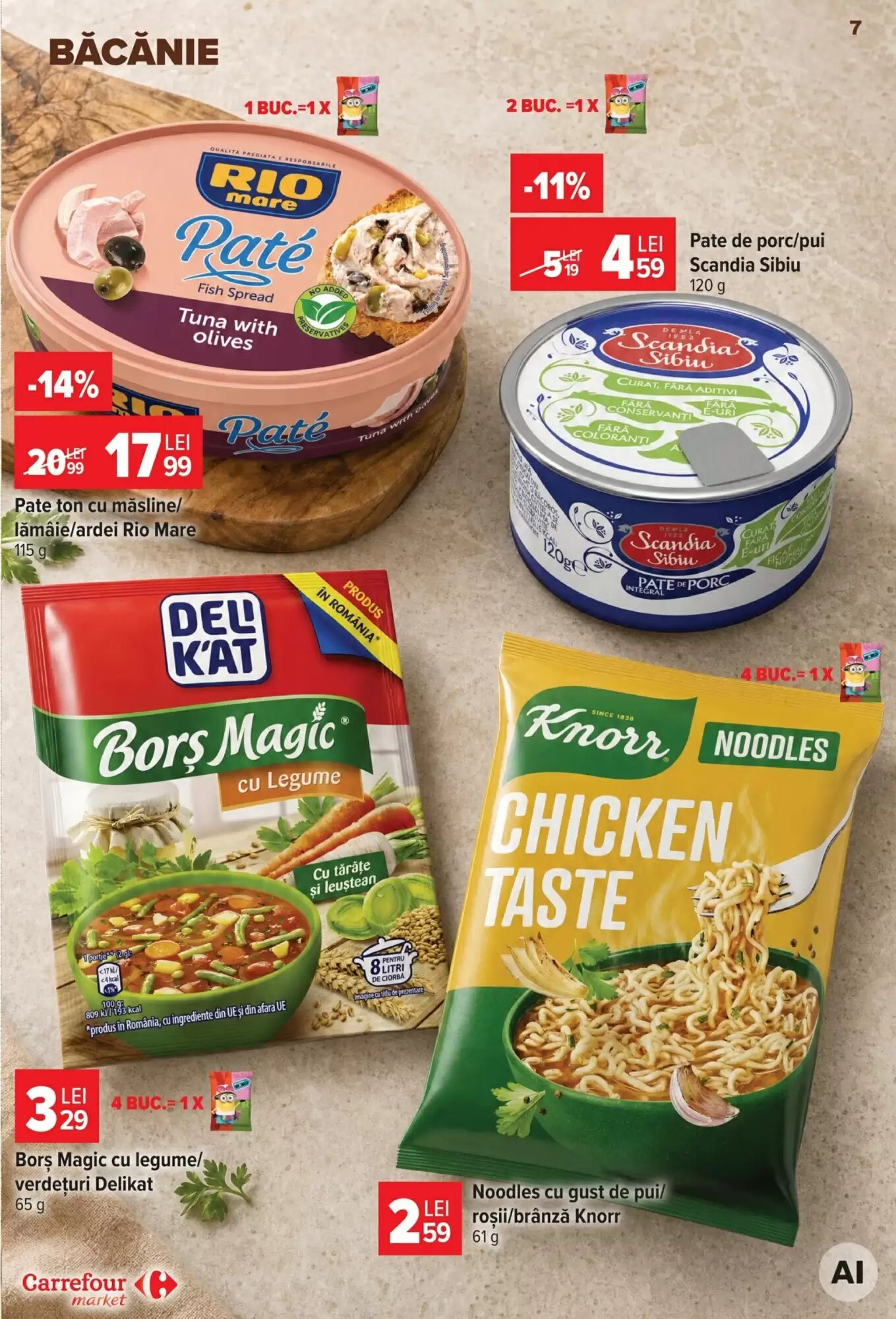 Catalogul cu oferte Carrefour Market valabil de la 23.09.2026 - Pagina 7.