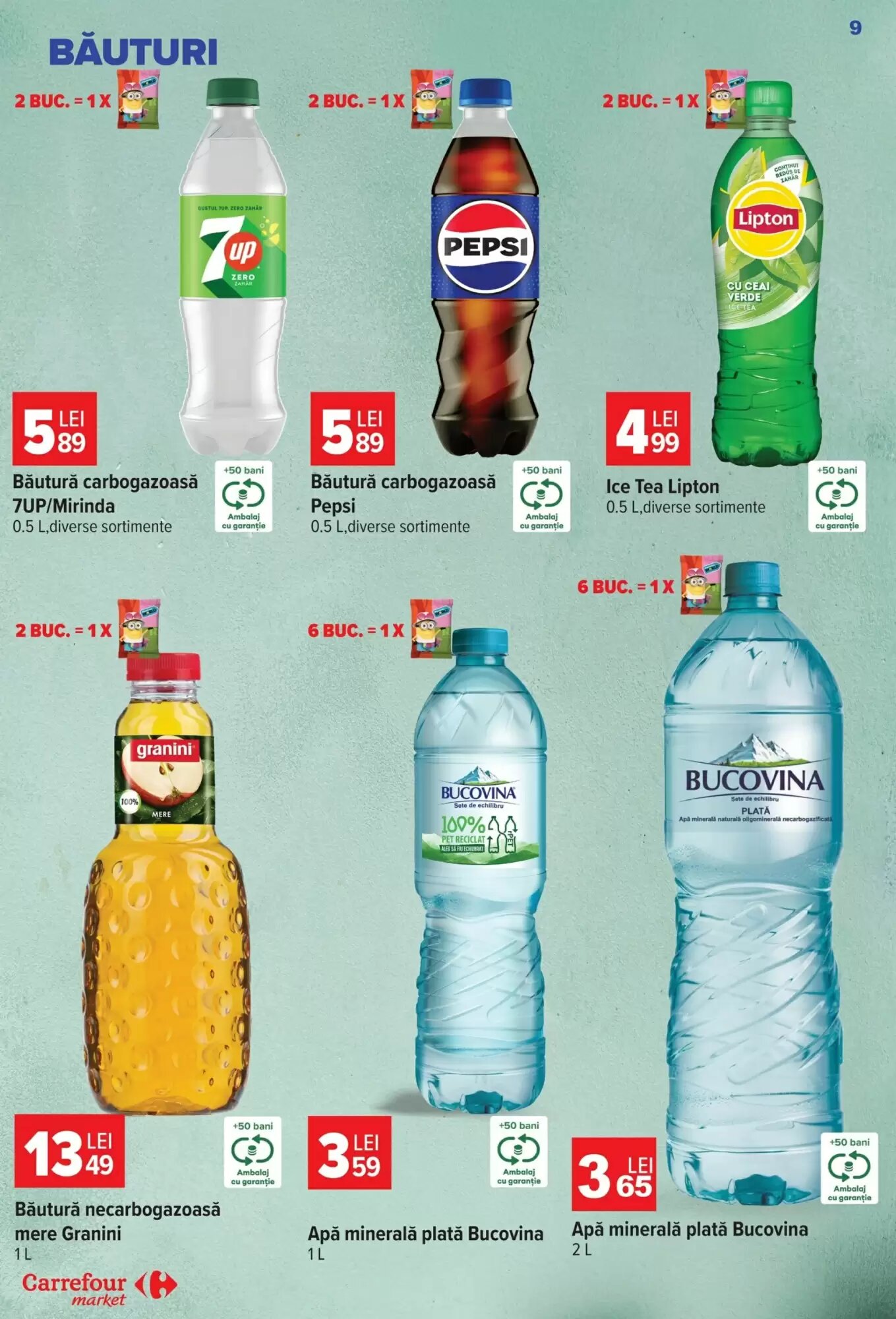 Catalogul cu oferte Carrefour Market valabil de la 23.09.2026 - Pagina 9.