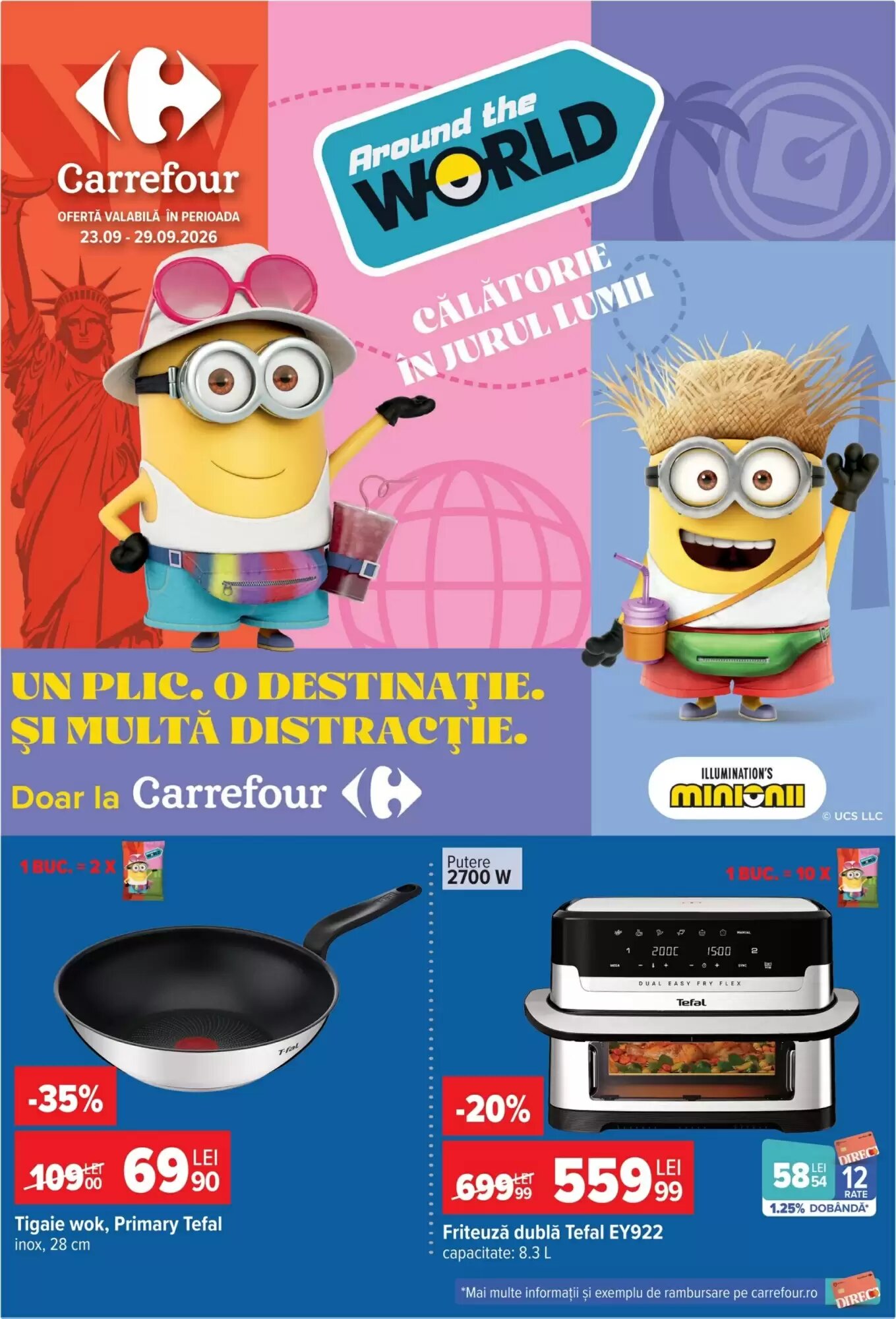 Catalogul cu oferte Carrefour valabil de la 23.09.2026 - Pagina 1.