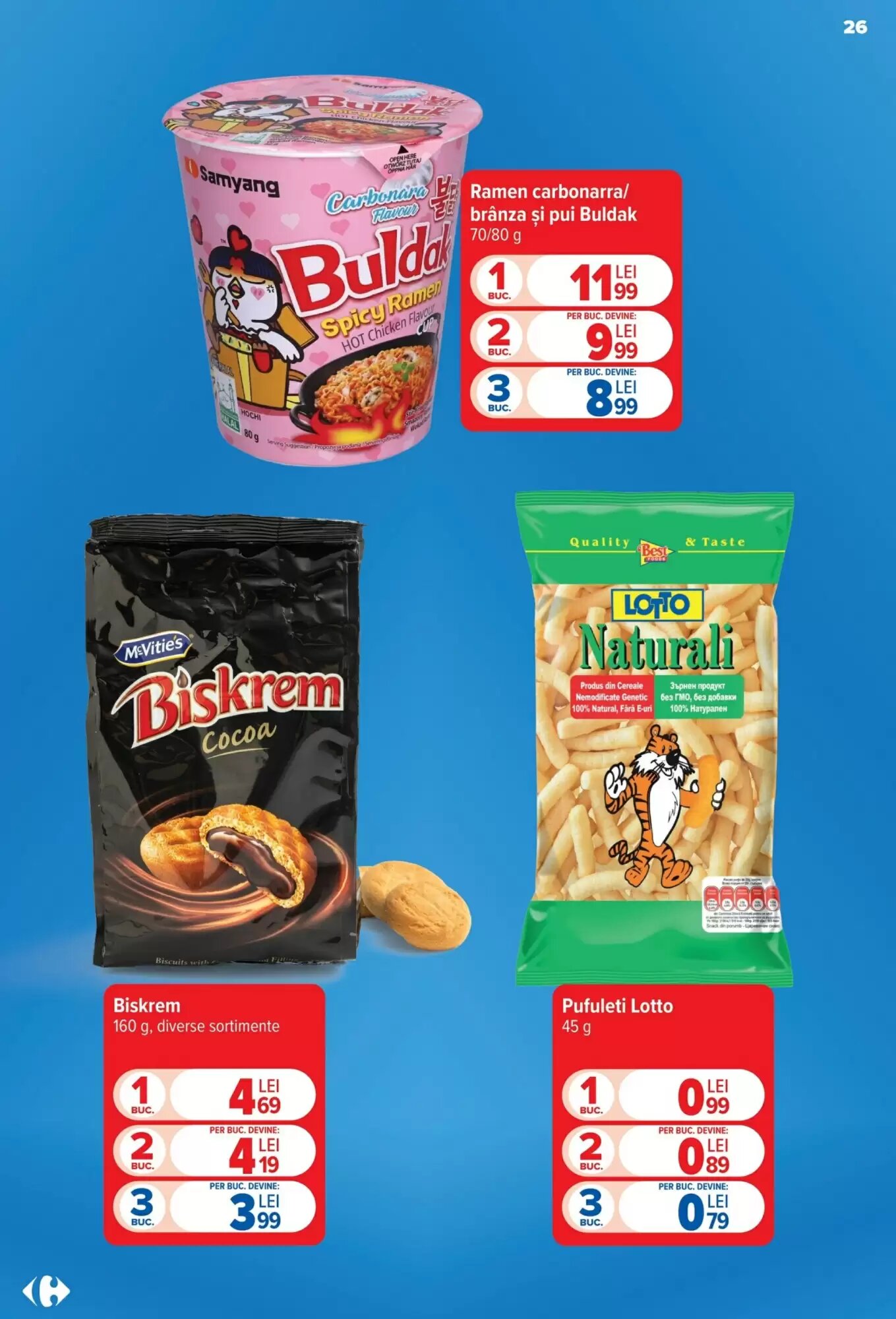 Catalogul cu oferte Carrefour valabil de la 23.09.2026 - Pagina 26.