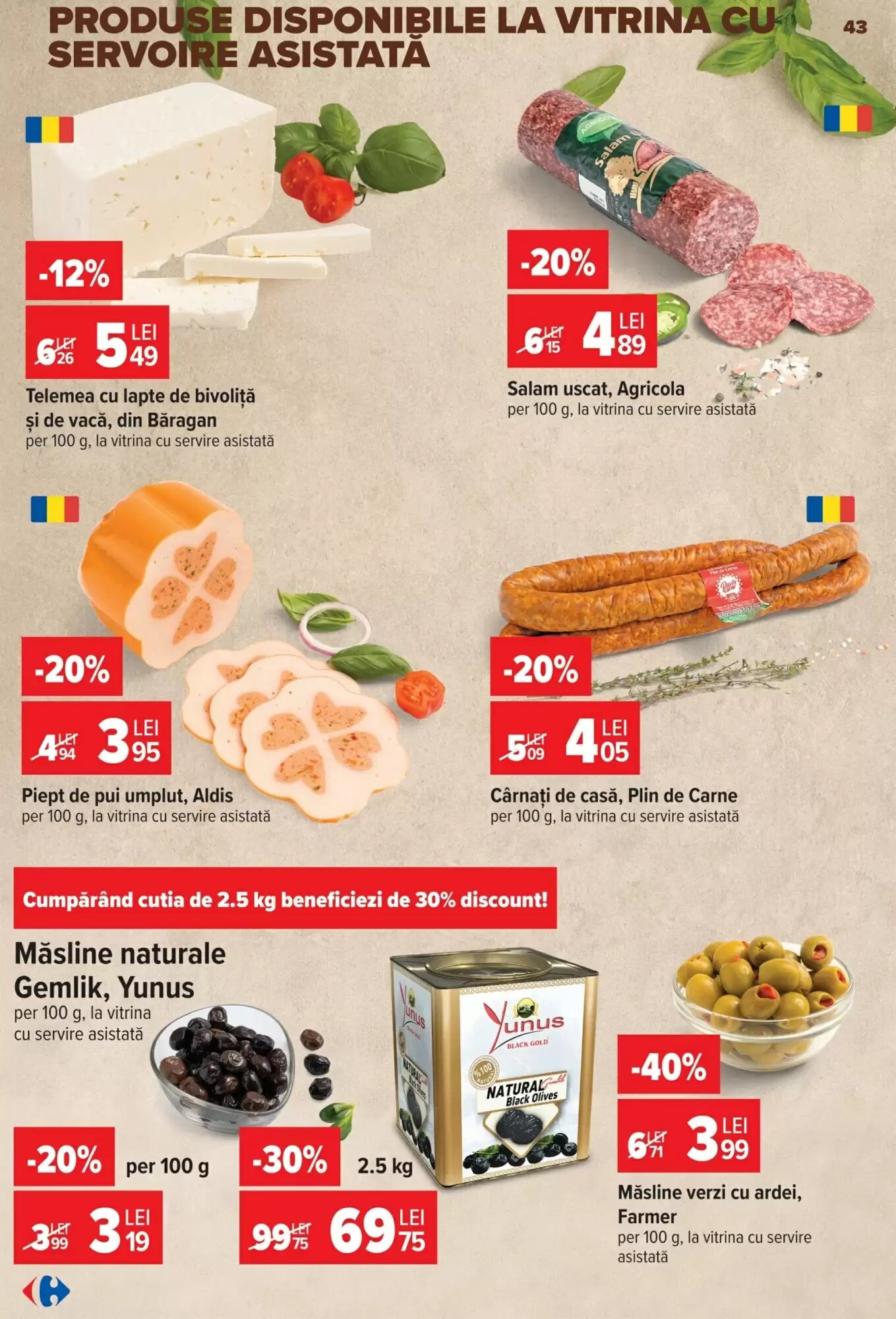 Catalogul cu oferte Carrefour valabil de la 23.09.2026 - Pagina 43.