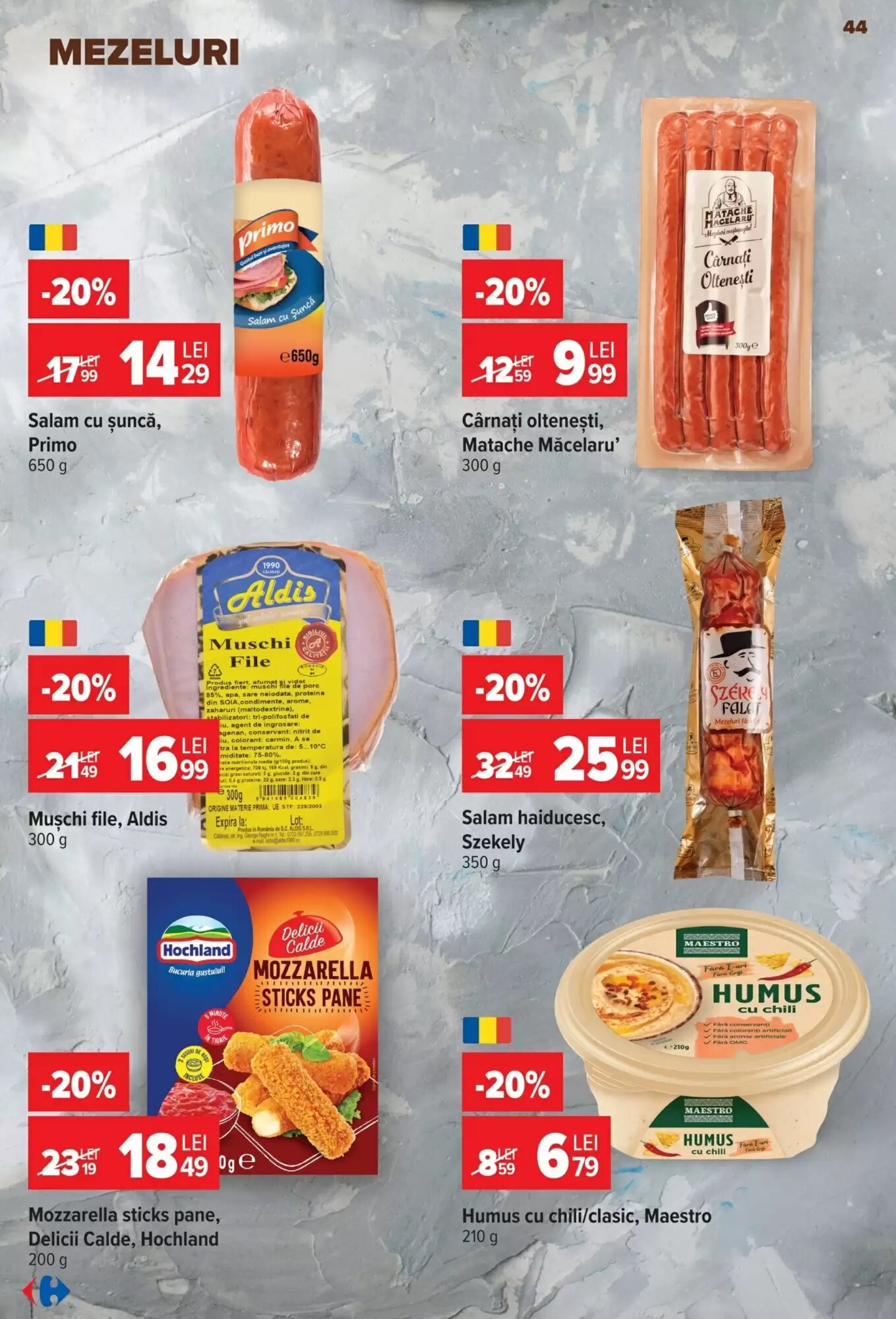 Catalogul cu oferte Carrefour valabil de la 23.09.2026 - Pagina 44.