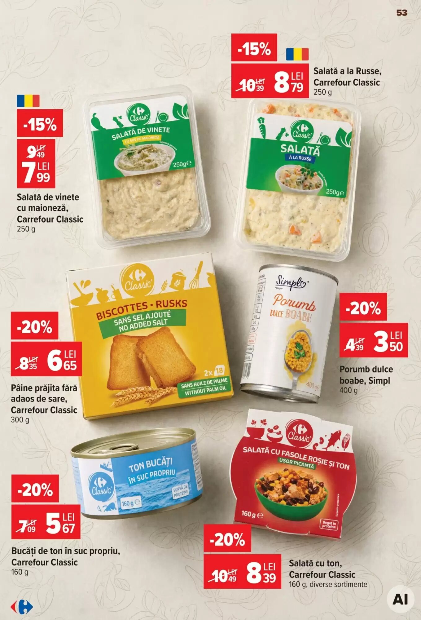 Catalogul cu oferte Carrefour valabil de la 23.09.2026 - Pagina 53.