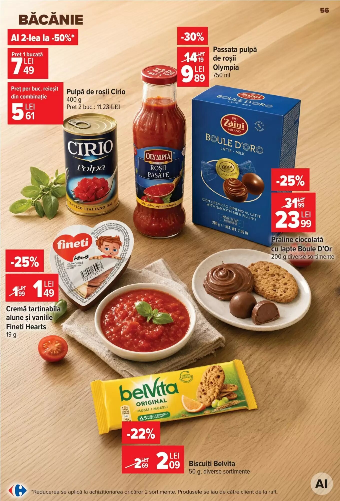 Catalogul cu oferte Carrefour valabil de la 23.09.2026 - Pagina 56.