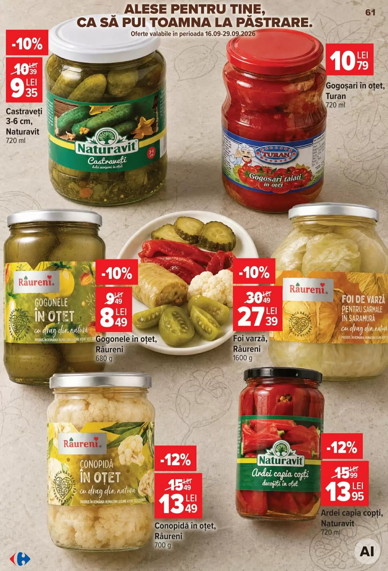 Catalogul cu oferte Carrefour valabil de la 23.09.2026 - Pagina 61.