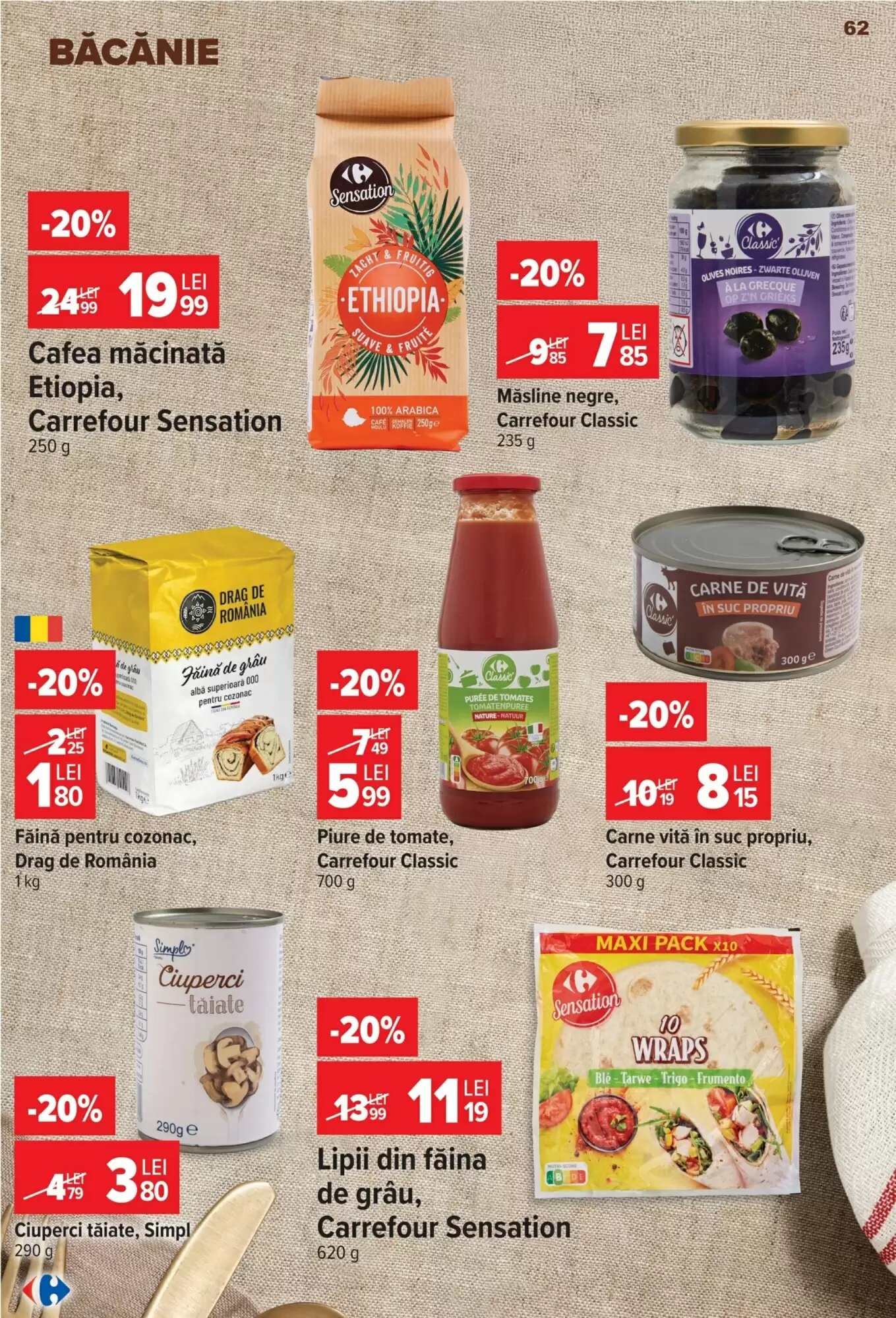 Catalogul cu oferte Carrefour valabil de la 23.09.2026 - Pagina 62.