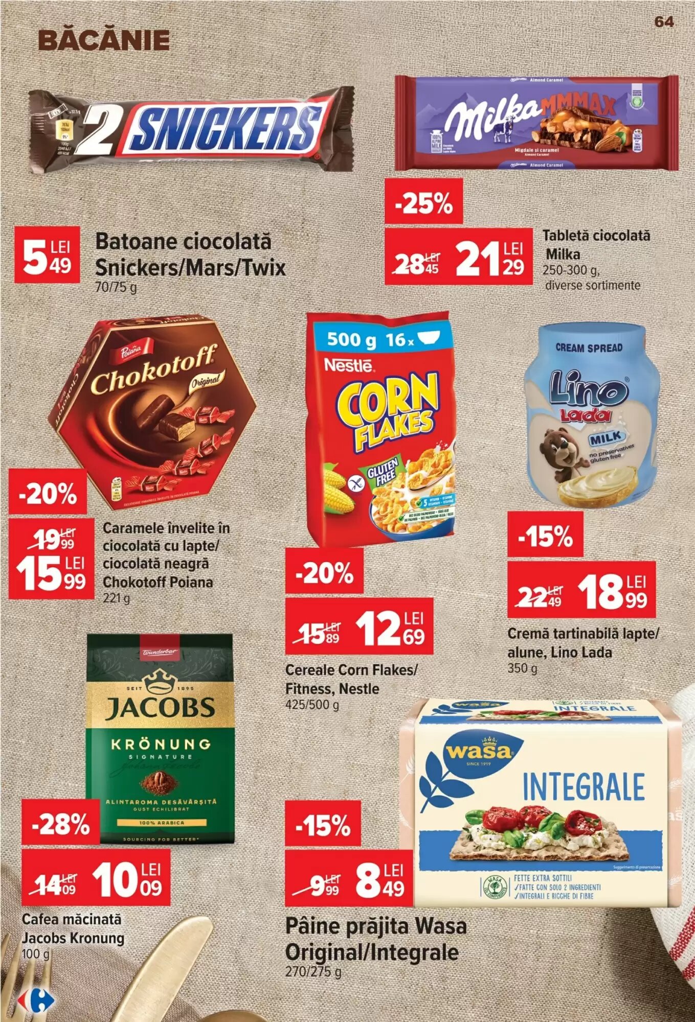 Catalogul cu oferte Carrefour valabil de la 23.09.2026 - Pagina 64.