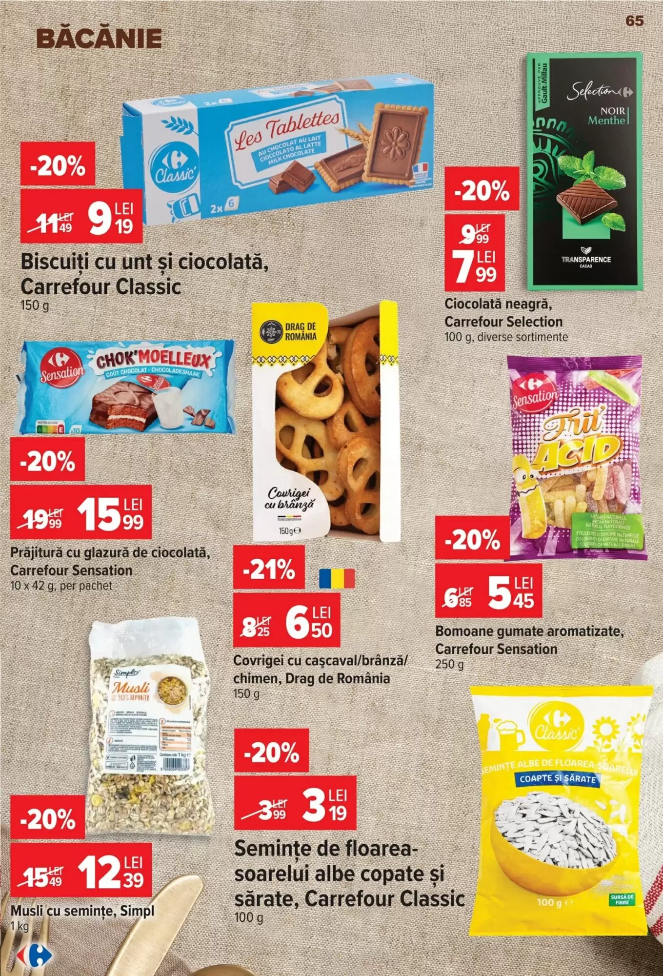 Catalogul cu oferte Carrefour valabil de la 23.09.2026 - Pagina 65.