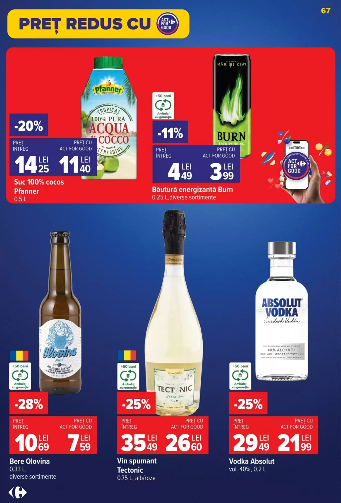 Catalogul cu oferte Carrefour valabil de la 23.09.2026 - Pagina 67.