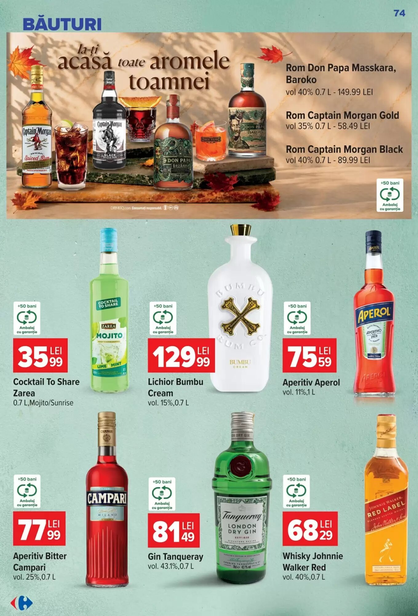 Catalogul cu oferte Carrefour valabil de la 23.09.2026 - Pagina 74.