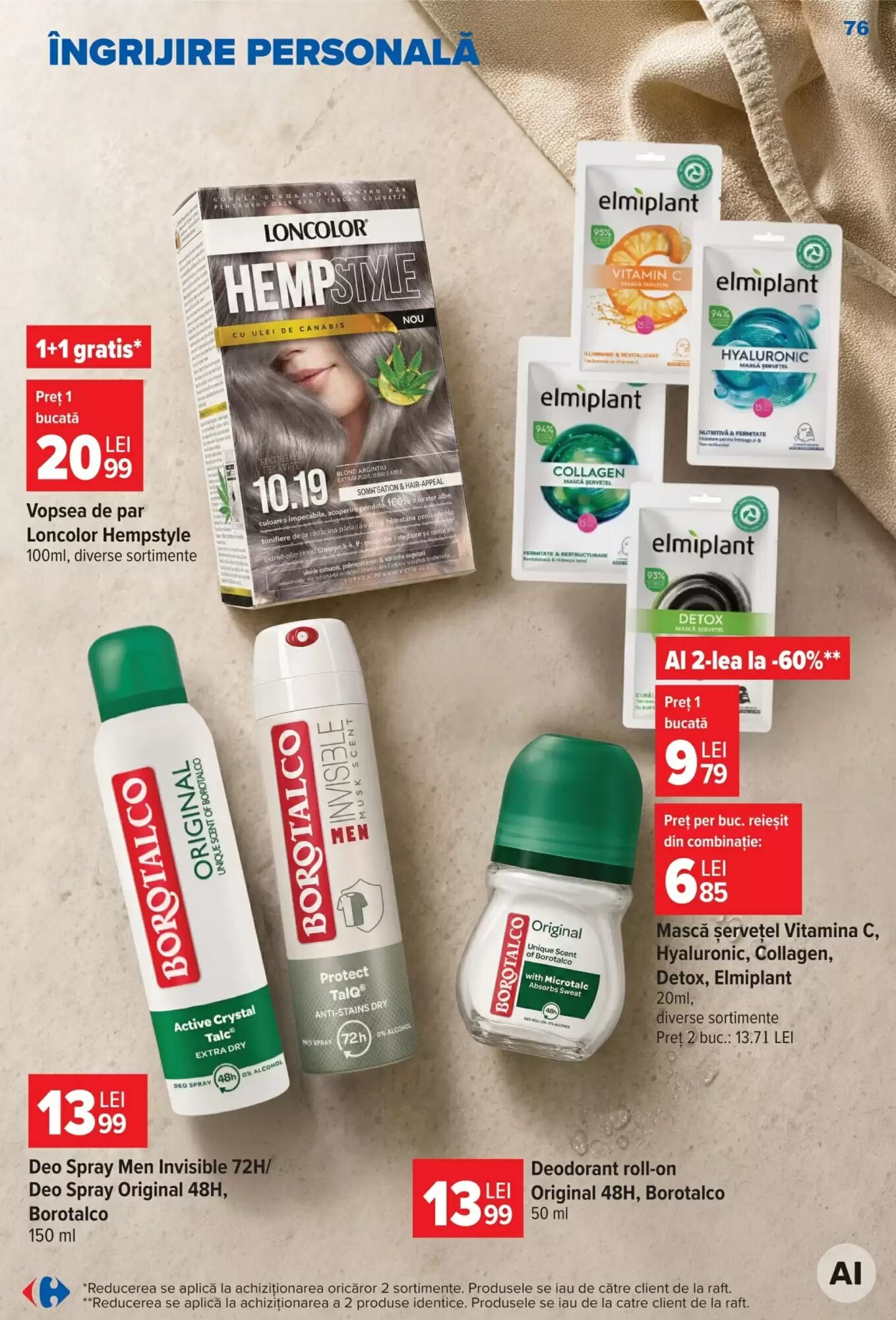Catalogul cu oferte Carrefour valabil de la 23.09.2026 - Pagina 76.
