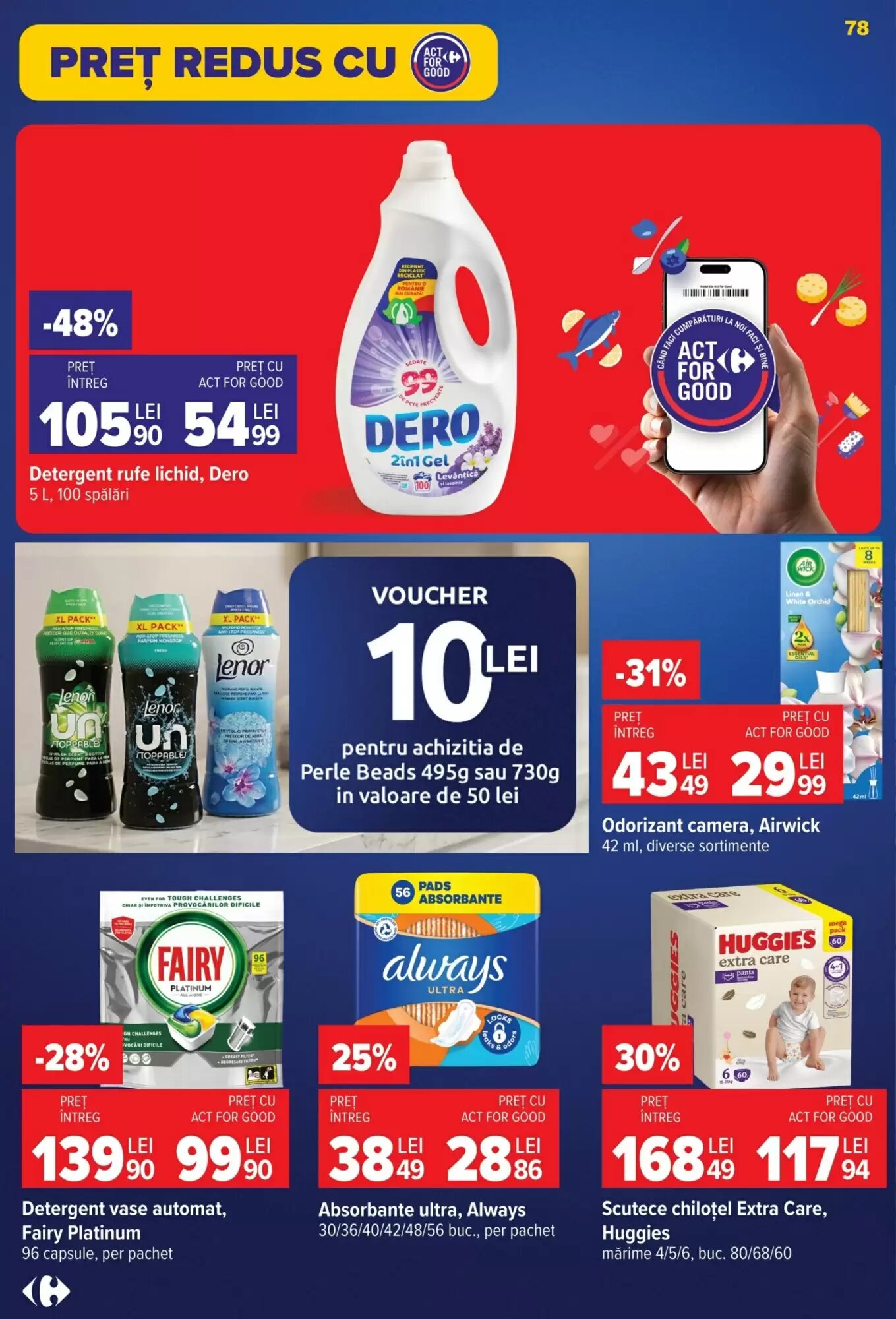 Catalogul cu oferte Carrefour valabil de la 23.09.2026 - Pagina 78.
