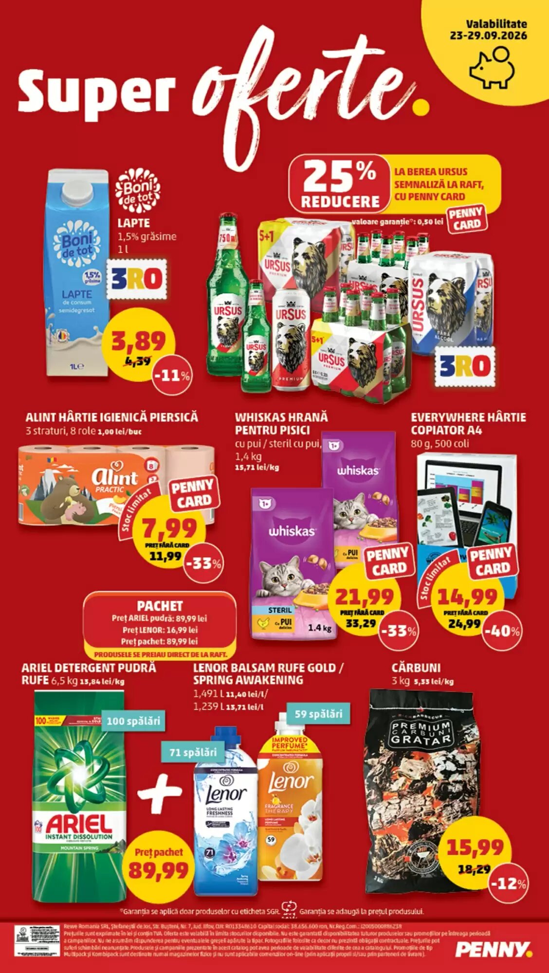 Catalogul cu oferte Penny valabil de la 23.09.2026 - Pagina 24.