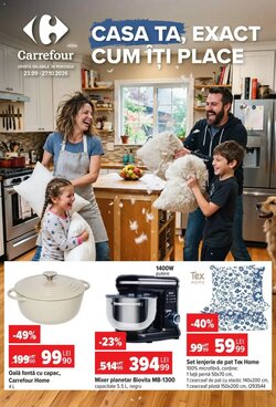 Catalogul cu oferte Carrefour valabil de la 23.09.2026