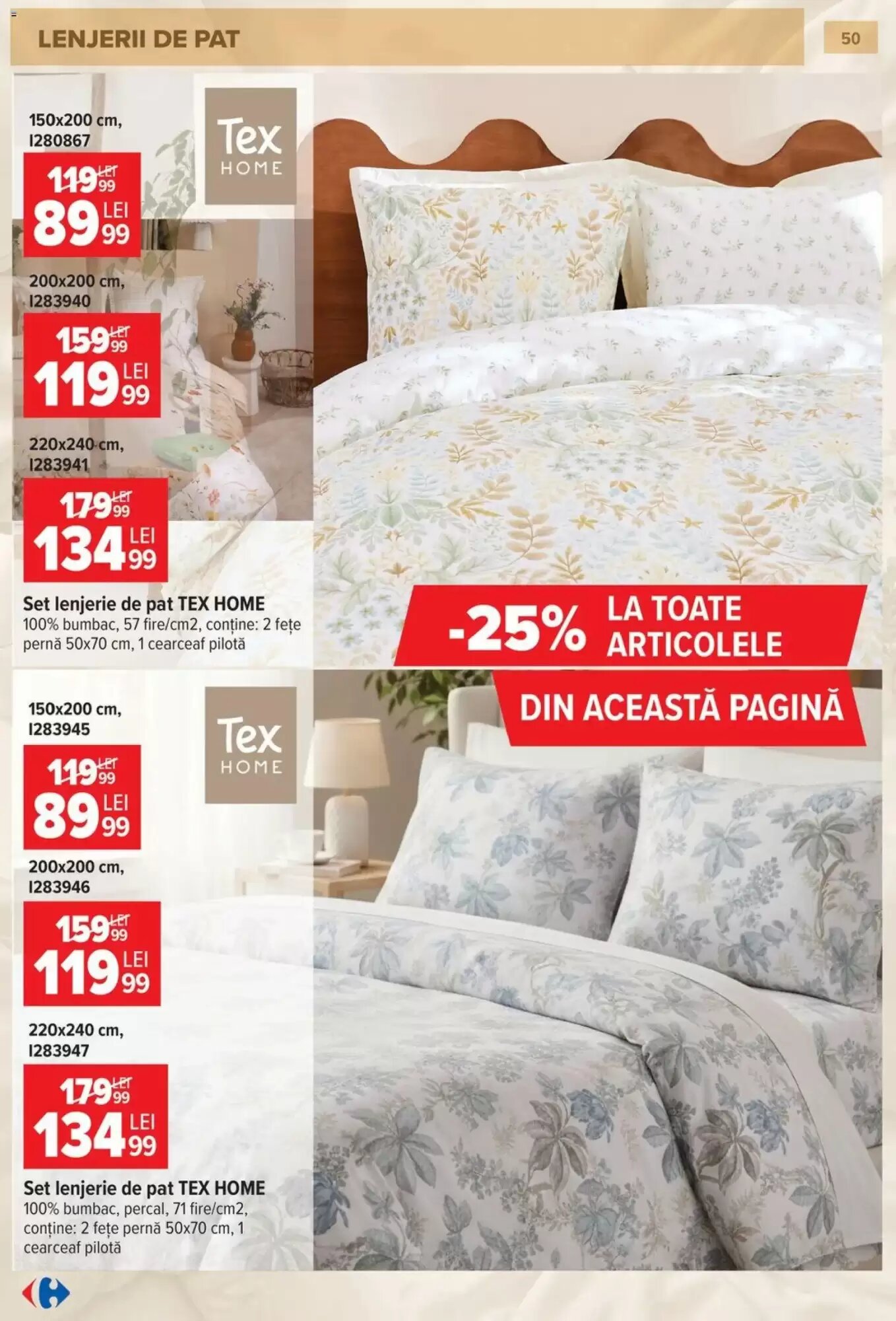 Catalogul cu oferte Carrefour valabil de la 23.09.2026 - Pagina 50.