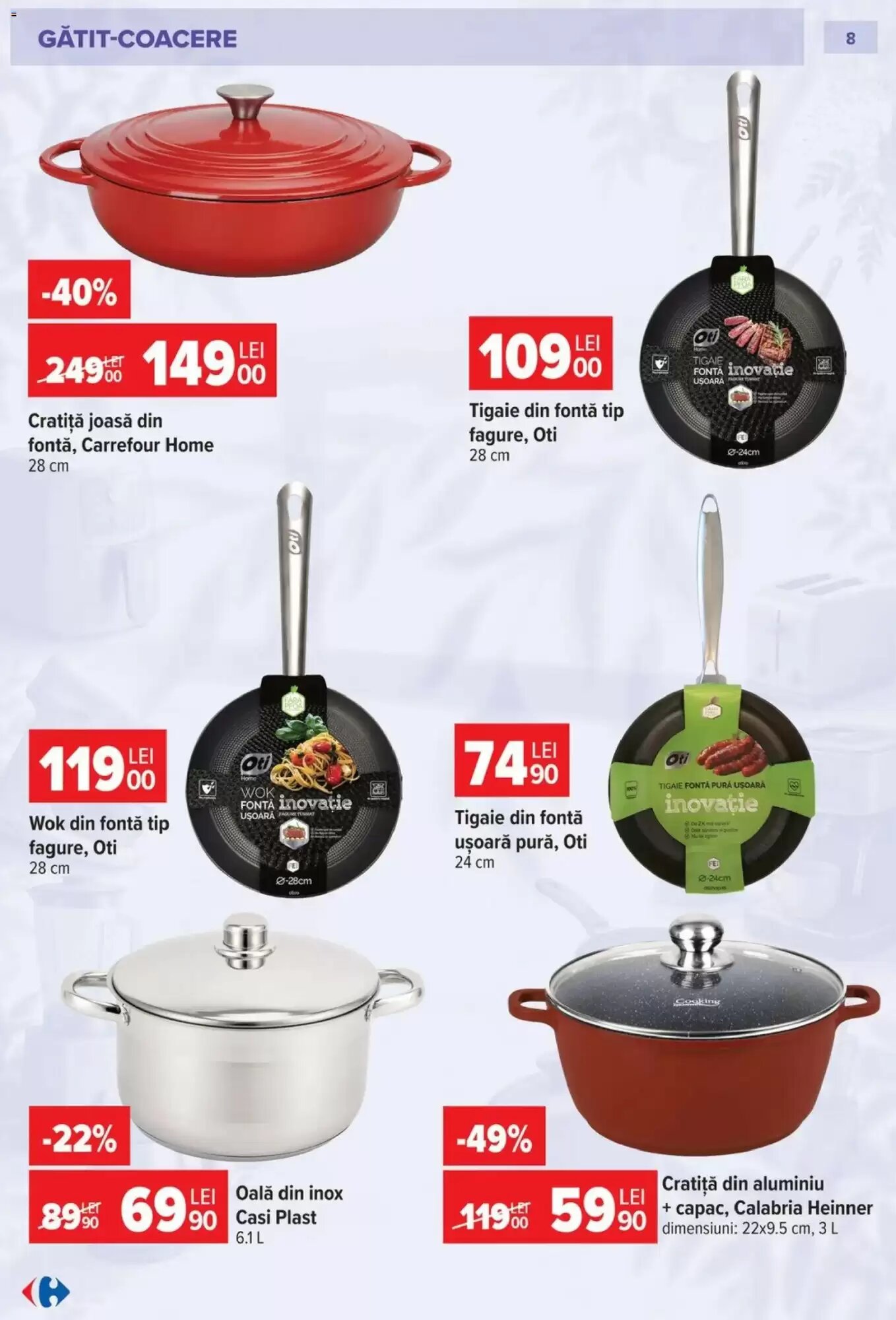 Catalogul cu oferte Carrefour valabil de la 23.09.2026 - Pagina 8.
