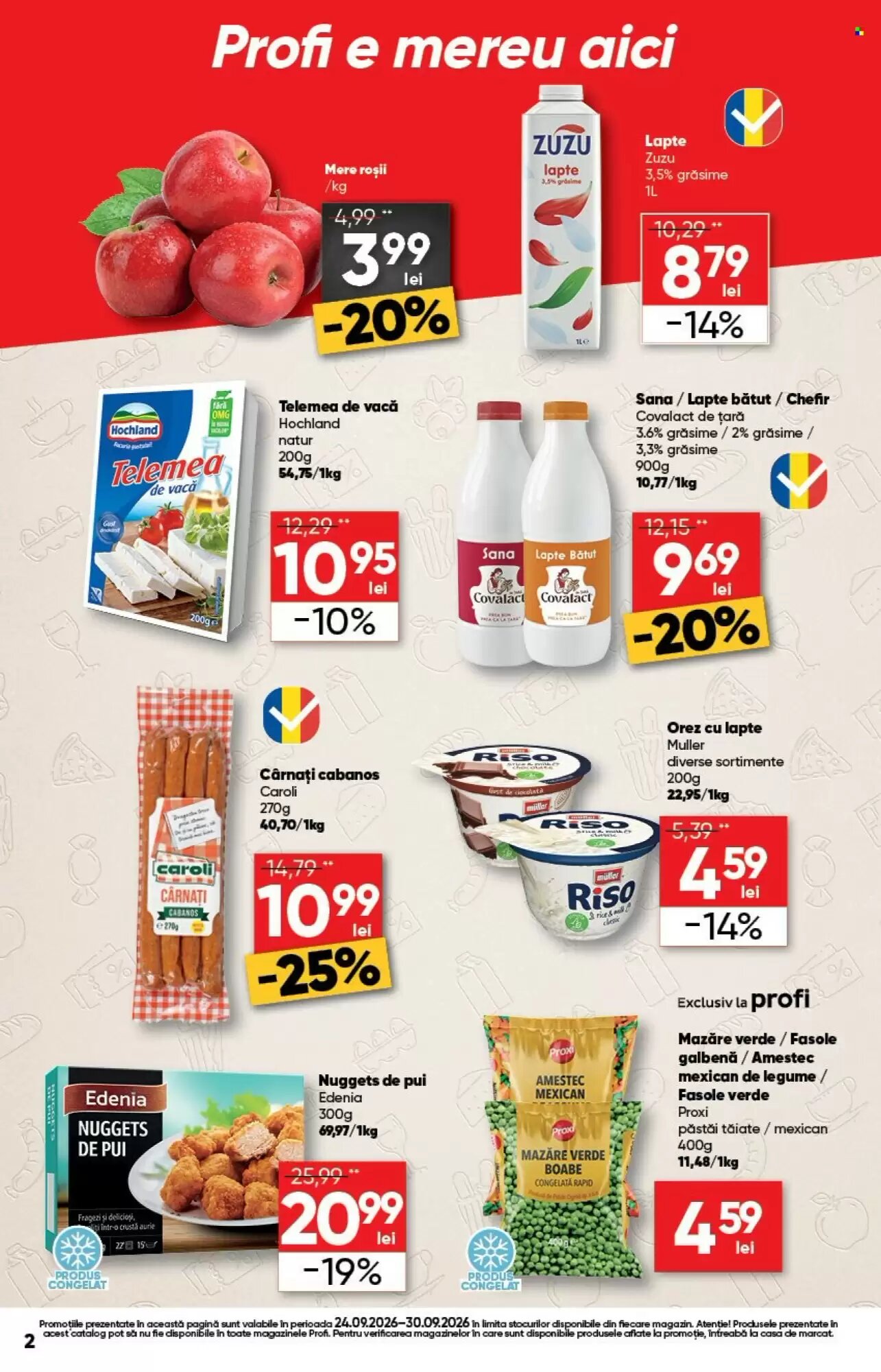 Catalogul cu oferte PROFI valabil de la 24.09.2026 - Pagina 2.