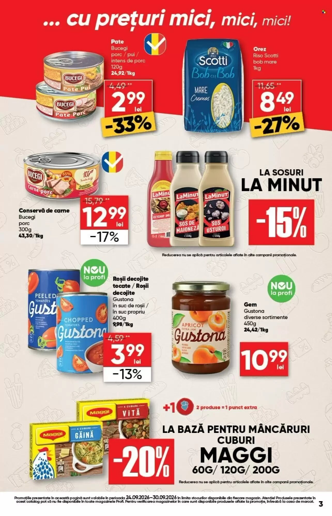 Catalogul cu oferte PROFI valabil de la 24.09.2026 - Pagina 3.