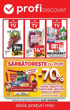 Catalogul cu oferte PROFI valabil de la 24.09.2026