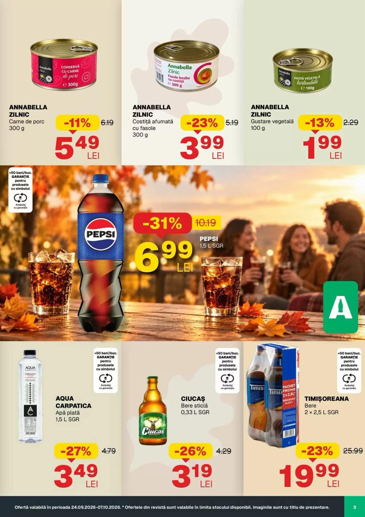 Catalogul cu oferte Annabella valabil de la 24.09.2026 - Pagina 3.