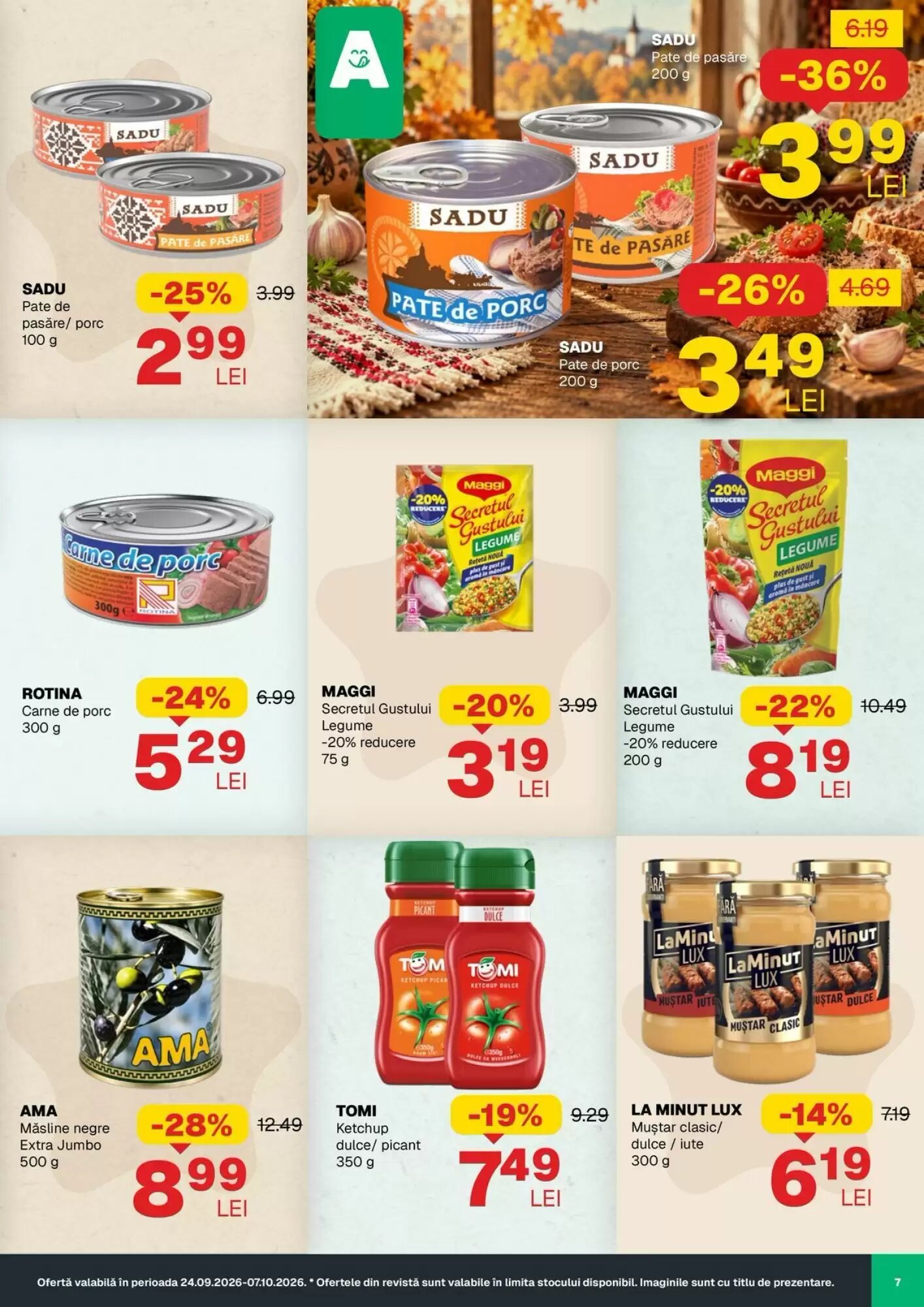 Catalogul cu oferte Annabella valabil de la 24.09.2026 - Pagina 7.