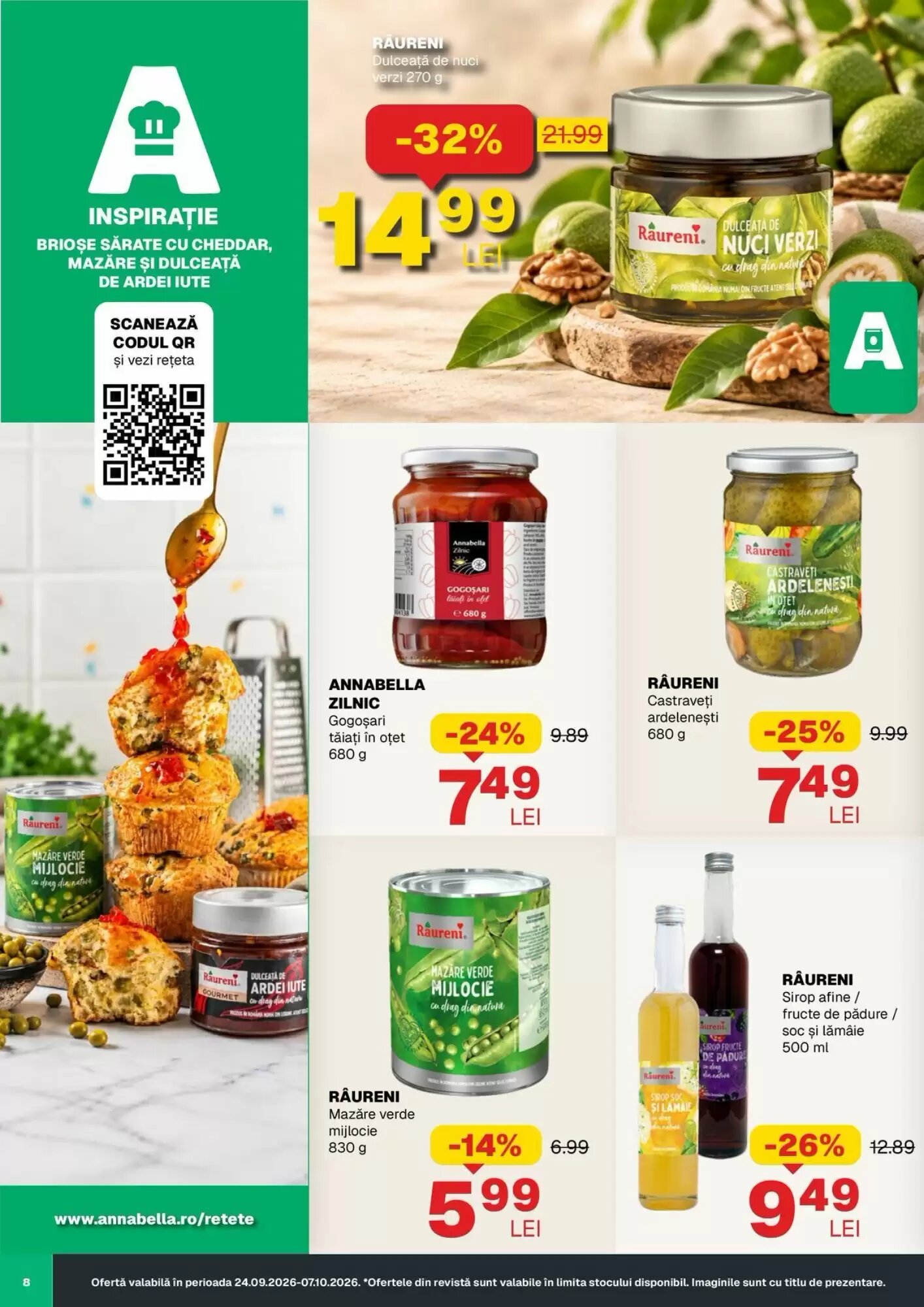 Catalogul cu oferte Annabella valabil de la 24.09.2026 - Pagina 8.