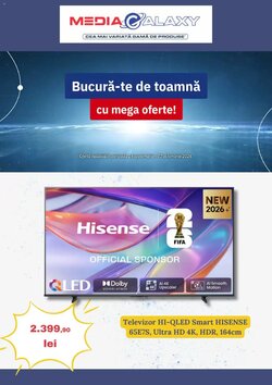 Catalogul cu oferte Media Galaxy valabil de la 24.09.2026