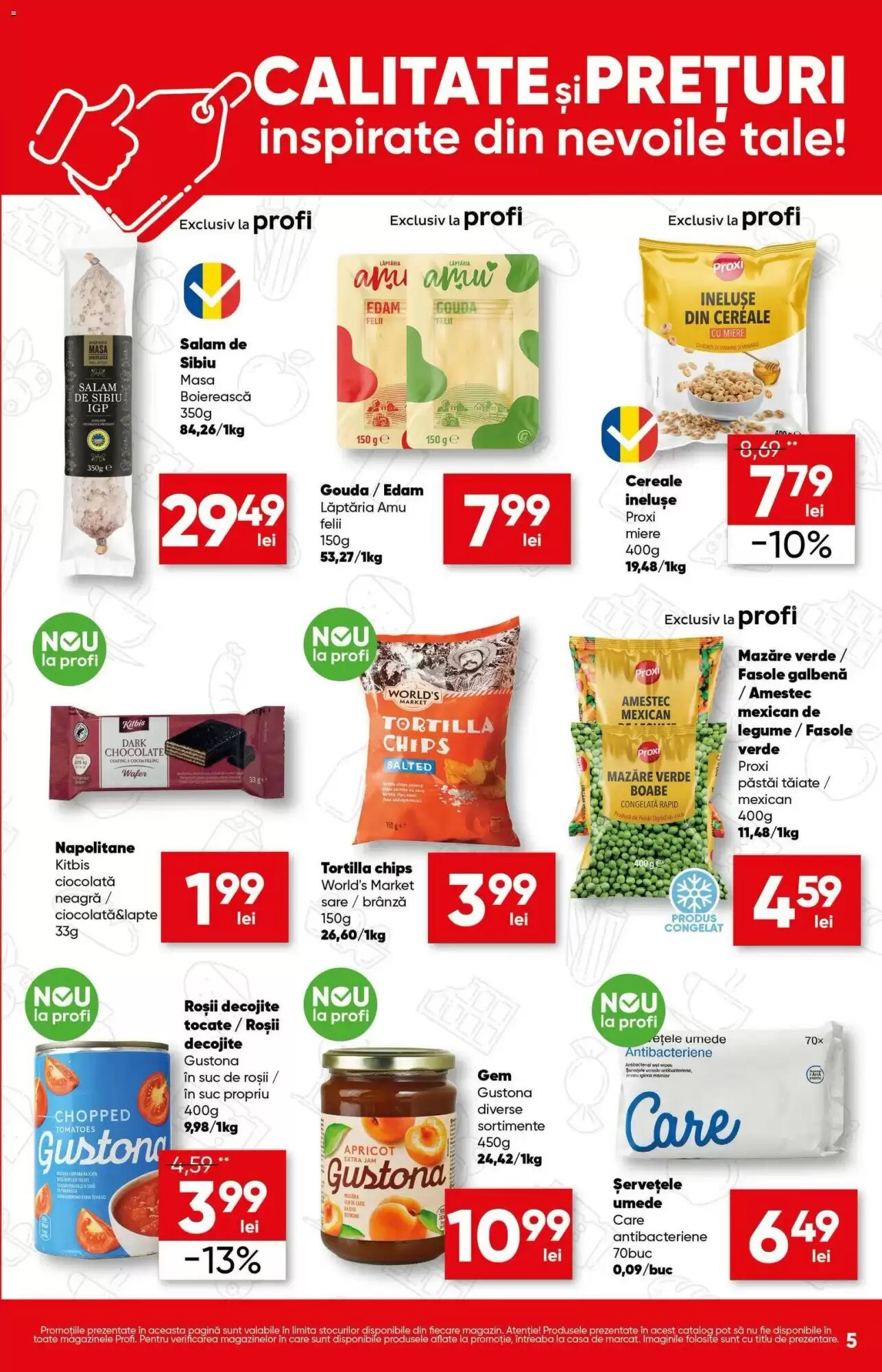 Catalogul cu oferte PROFI valabil de la 24.09.2026 - Pagina 5.