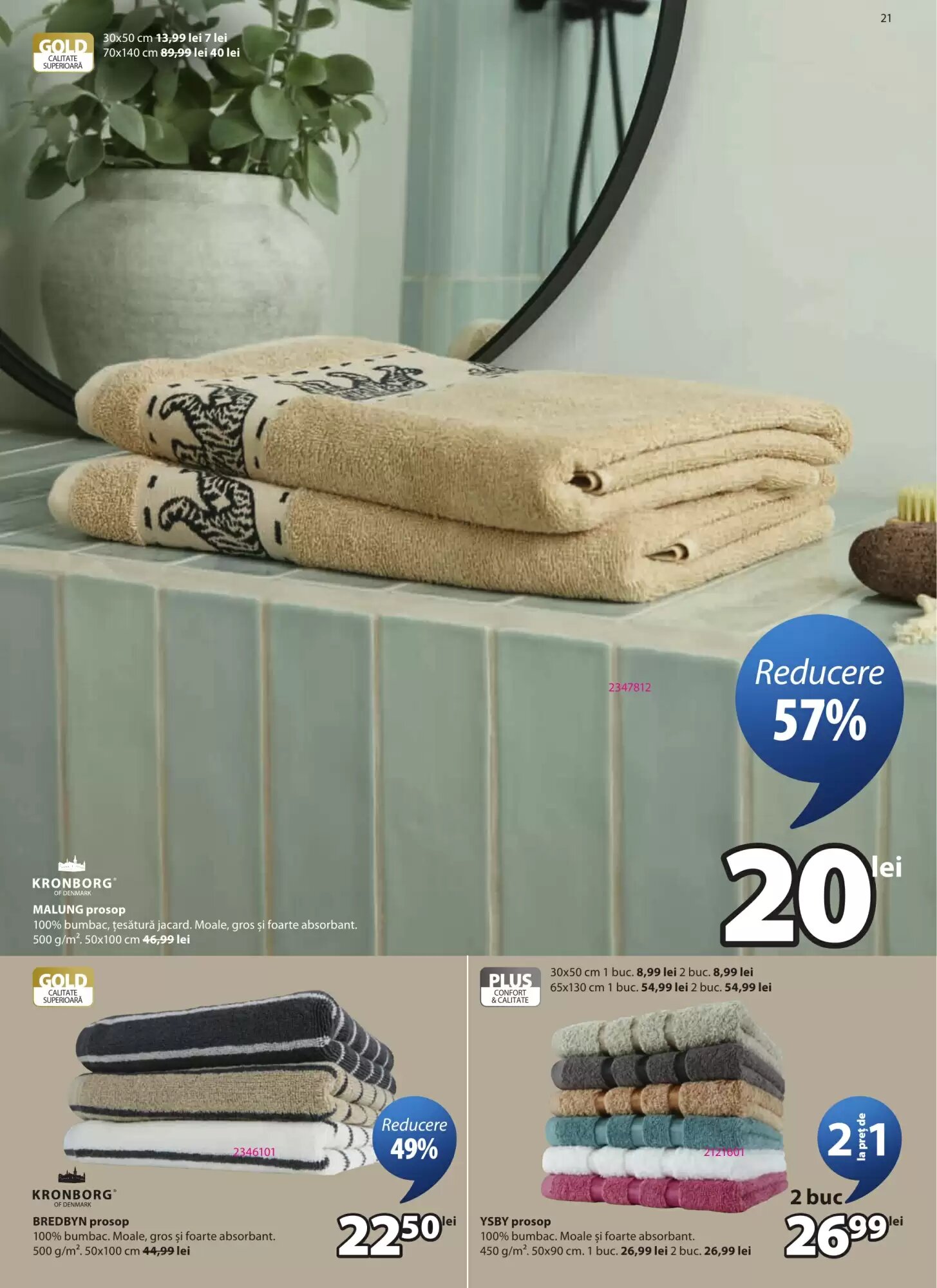 Catalogul cu oferte JYSK valabil de la 24.09.2026 - Pagina 21.