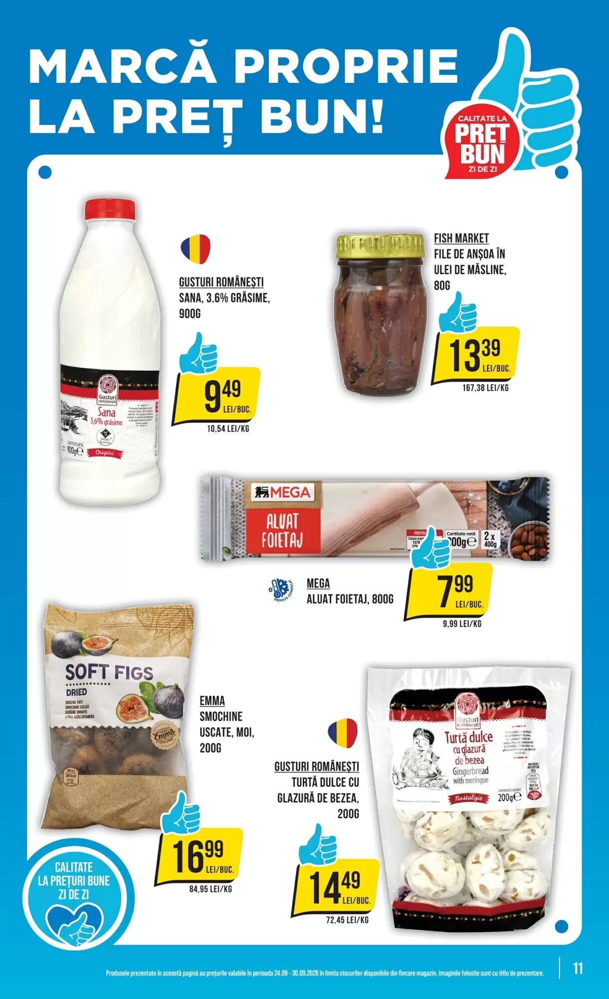 Catalogul cu oferte Mega Image valabil de la 24.09.2026 - Pagina 11.